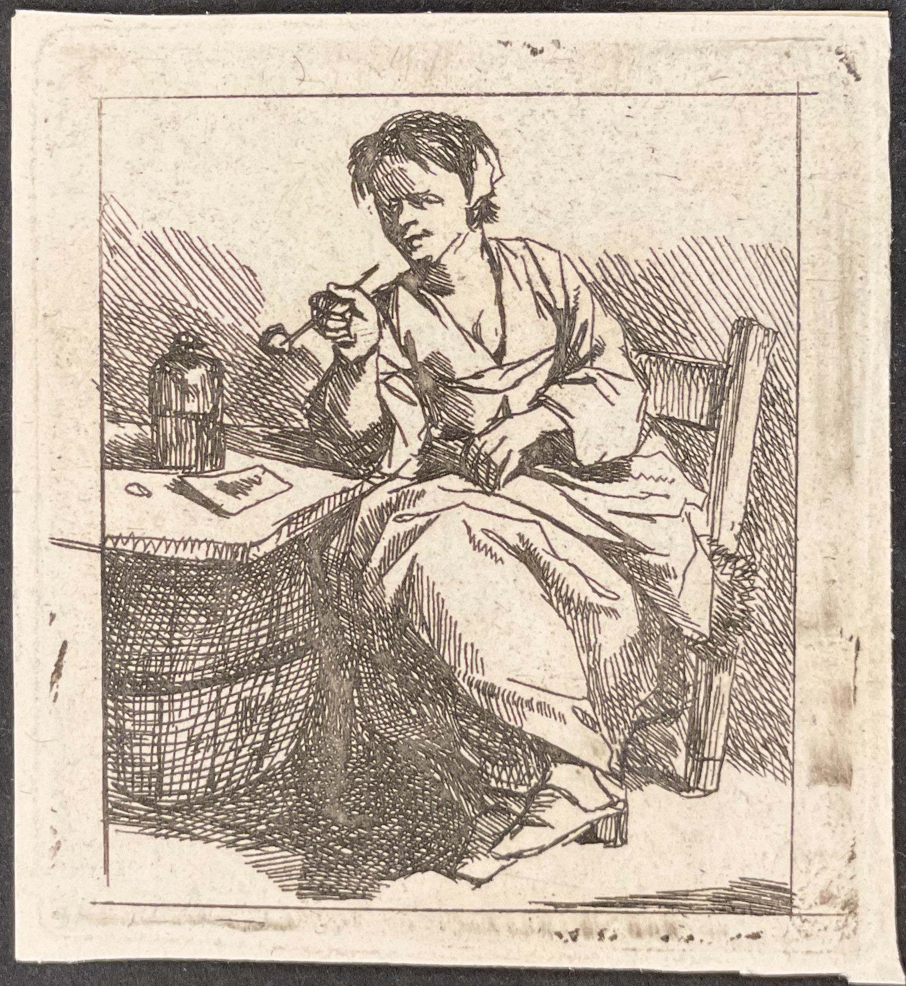 Tavern Scene - Smoker