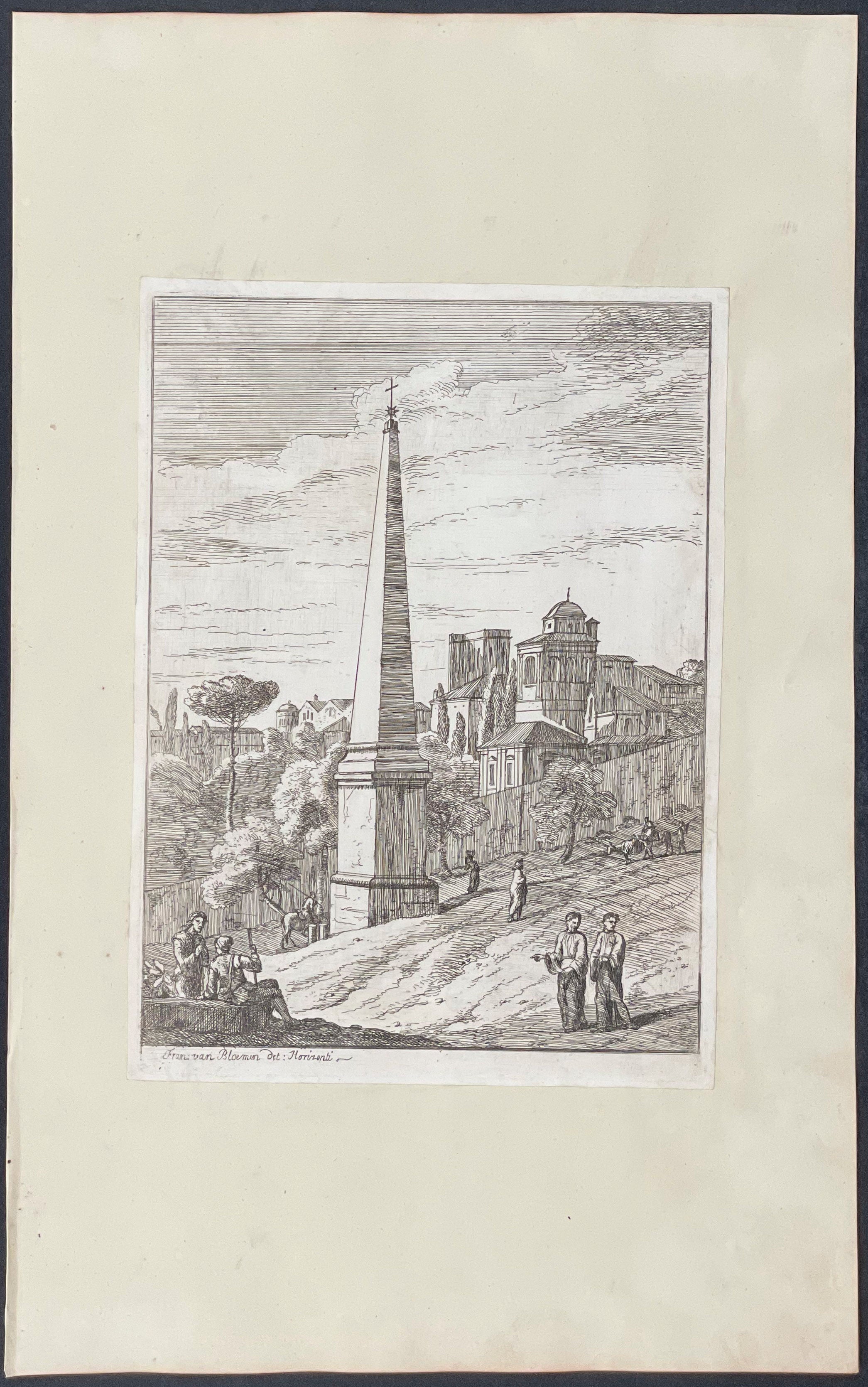 Obelisk, Roman Landscape