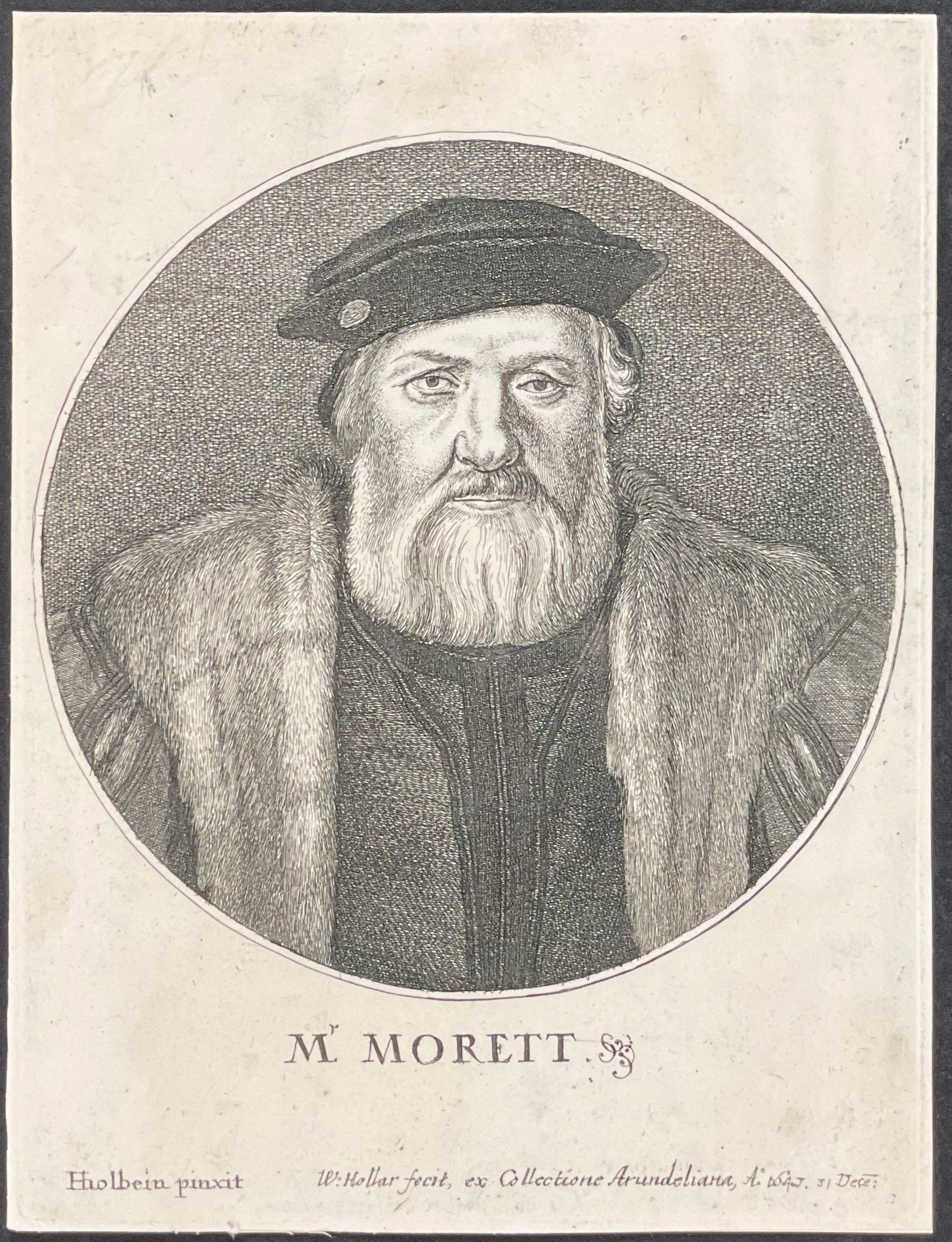 Portrait of M. Morett