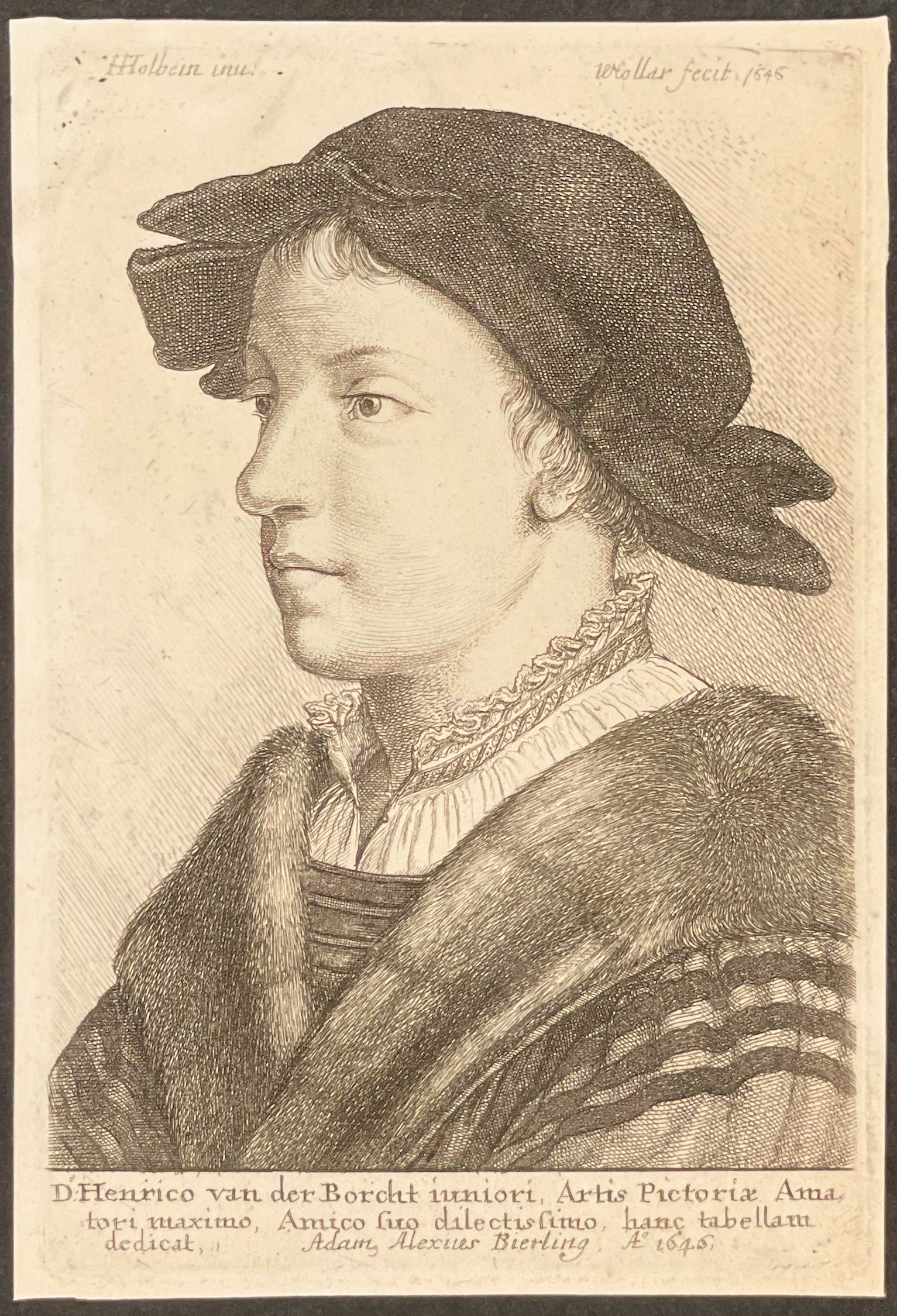 Portrait of D'Henrico van der Borcht