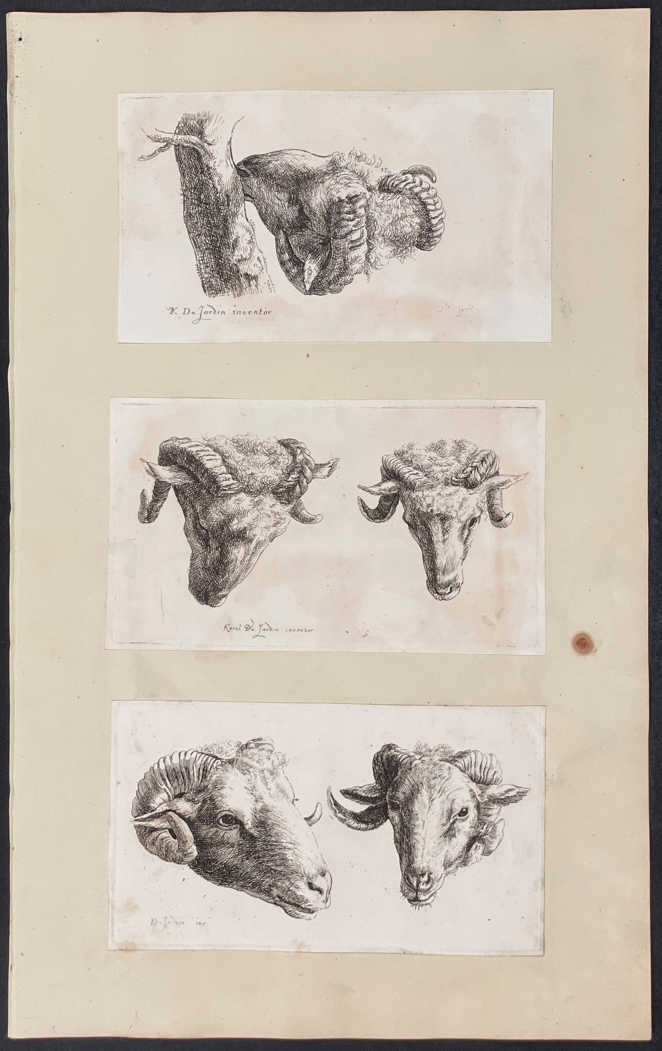 3 Etchings to One Page (etching size varies)