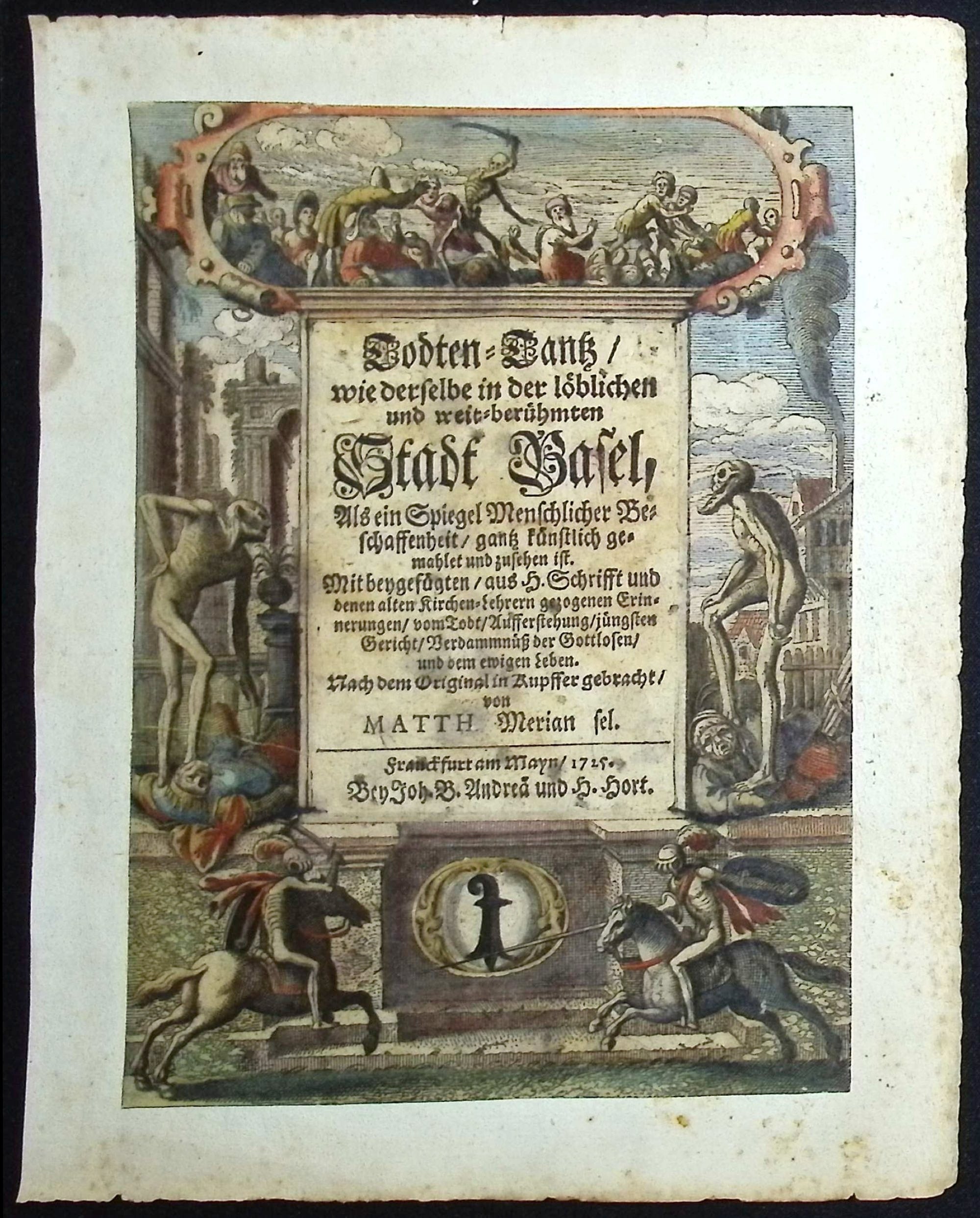 Frontispiece to Dance of Death