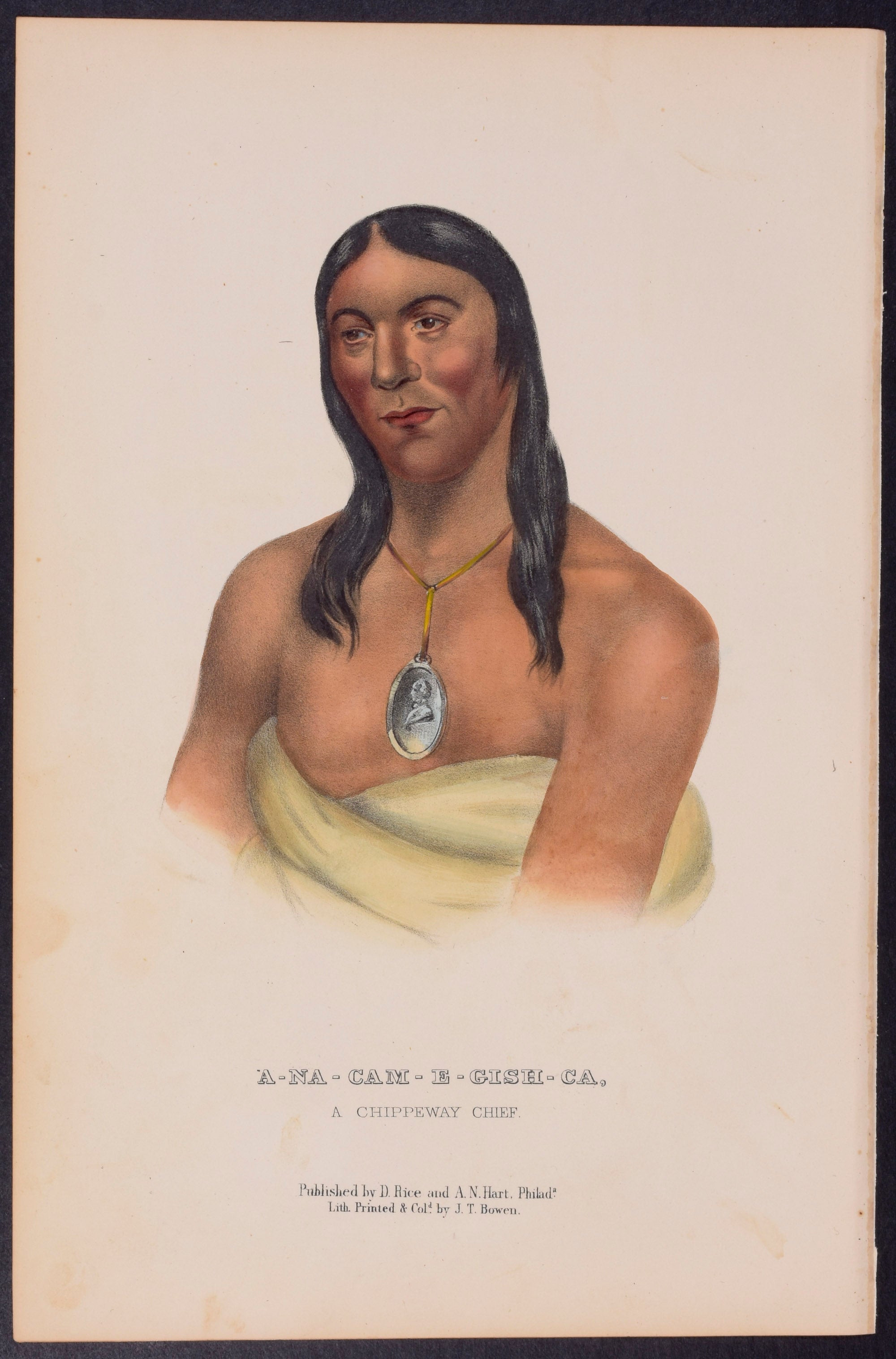 Peah-Mus-Ka, A Musquakee Chief