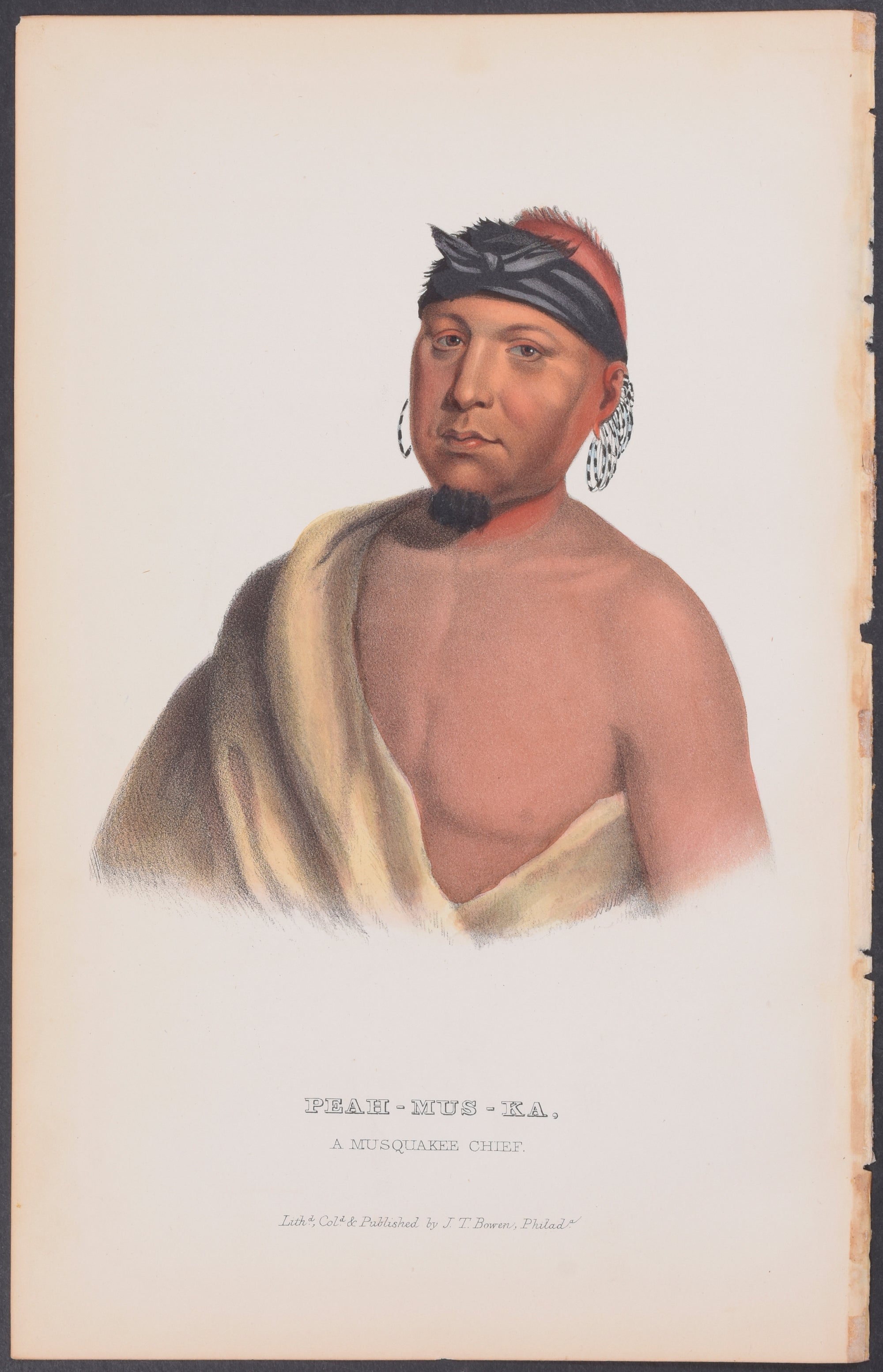 Sha-Ha-Ka, A Mandan Chief