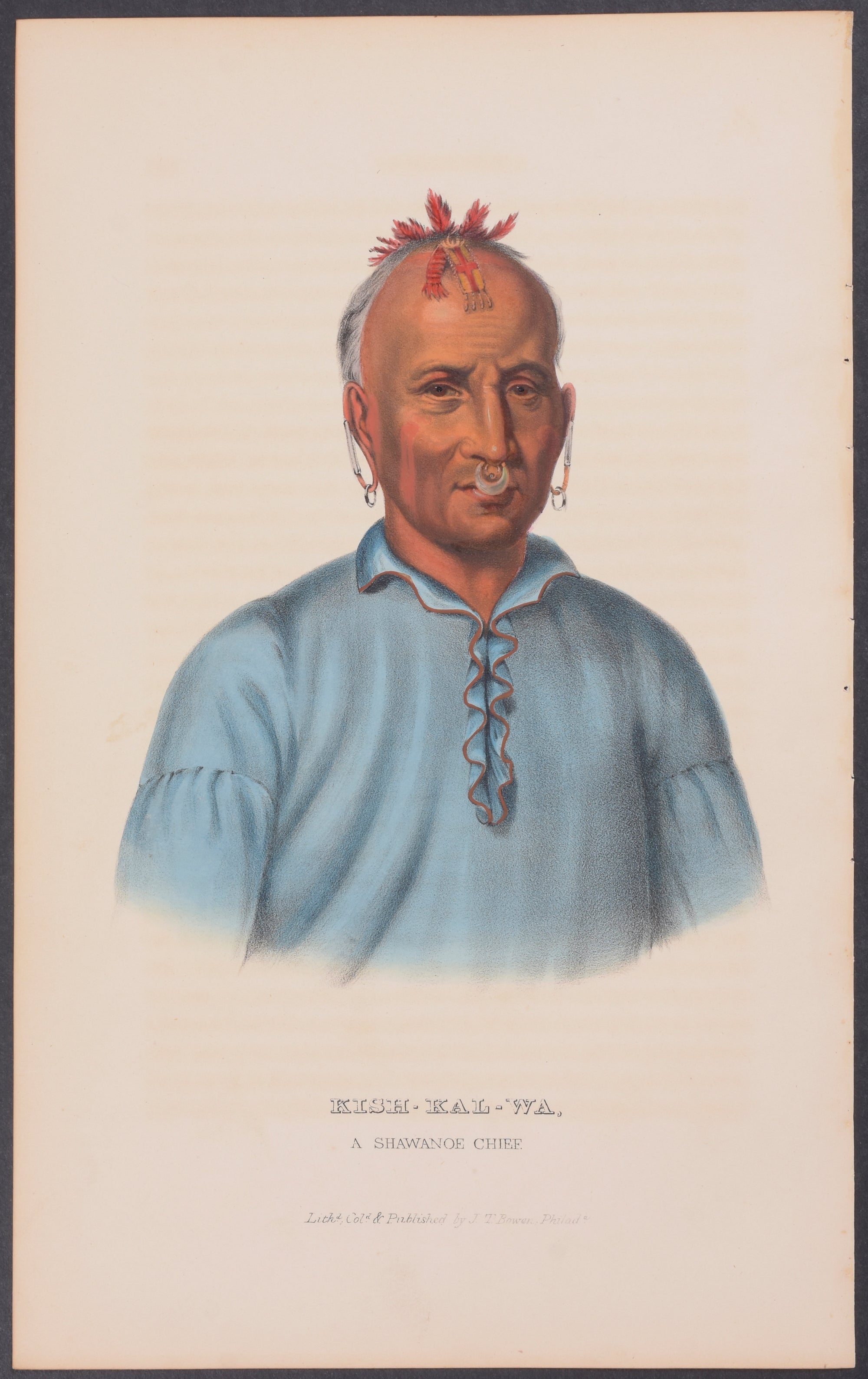 Kish-Kal-Wa, A Shawanoe Chief