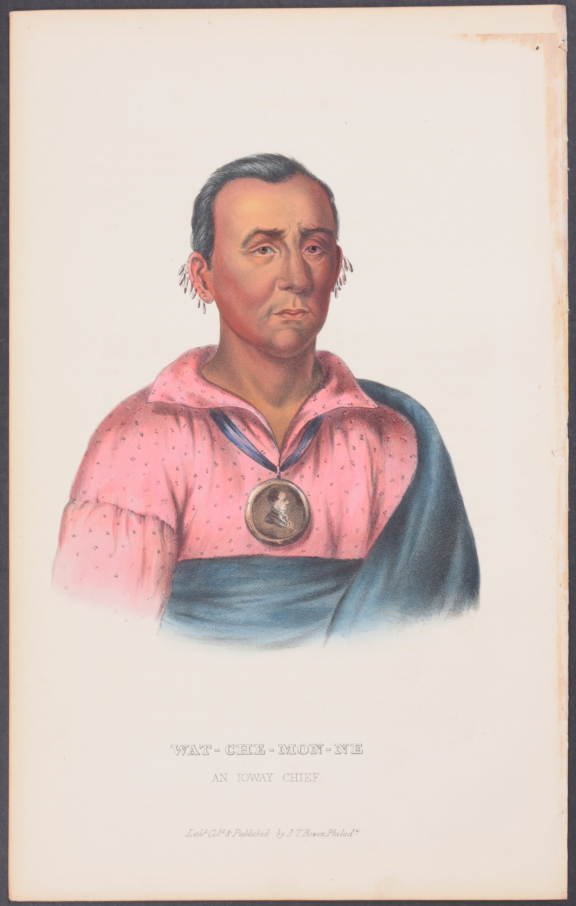 Wat-Che-Mon-Ne, An Ioway Chief