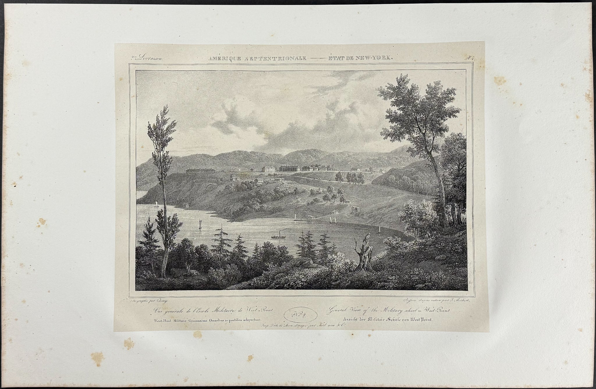General View of the Military School, West-Point