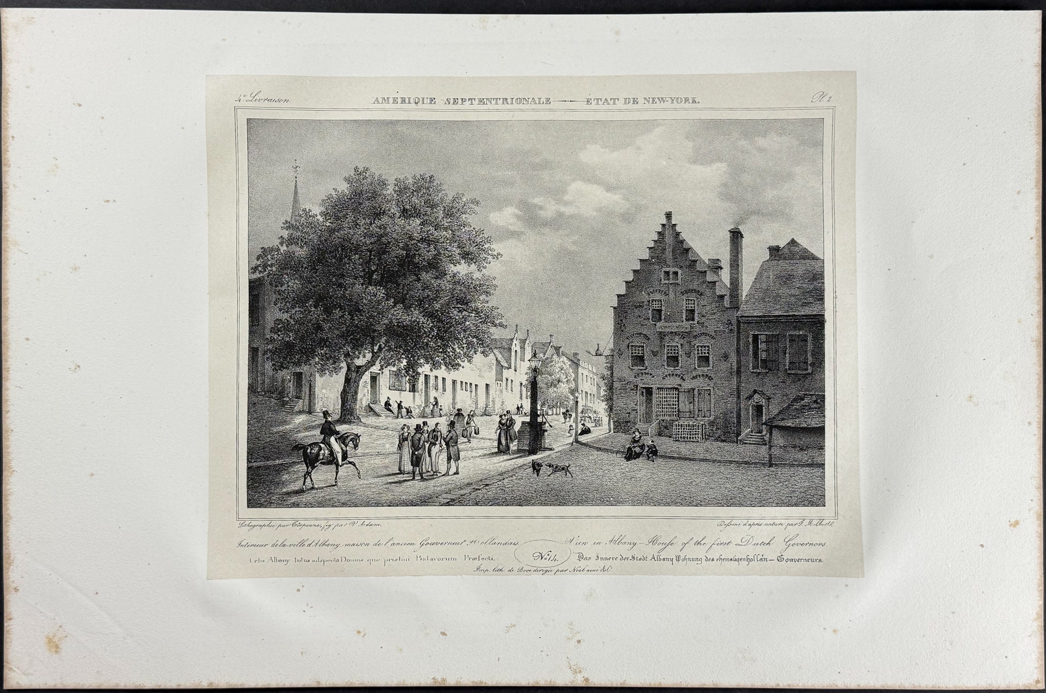 View in Albany, House of the first Dutch Governors