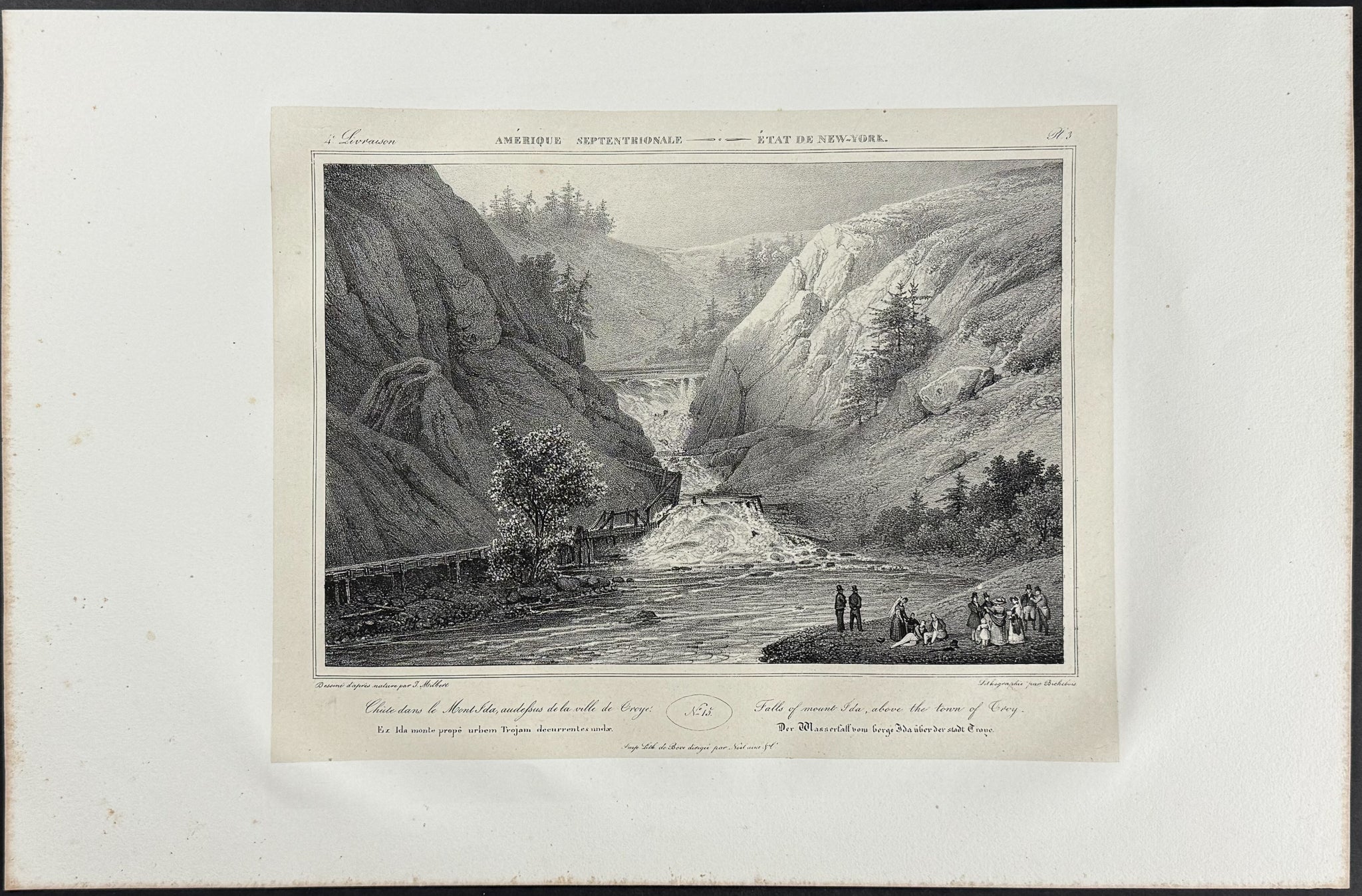 Falls of Mount Ida, above the town of Troy