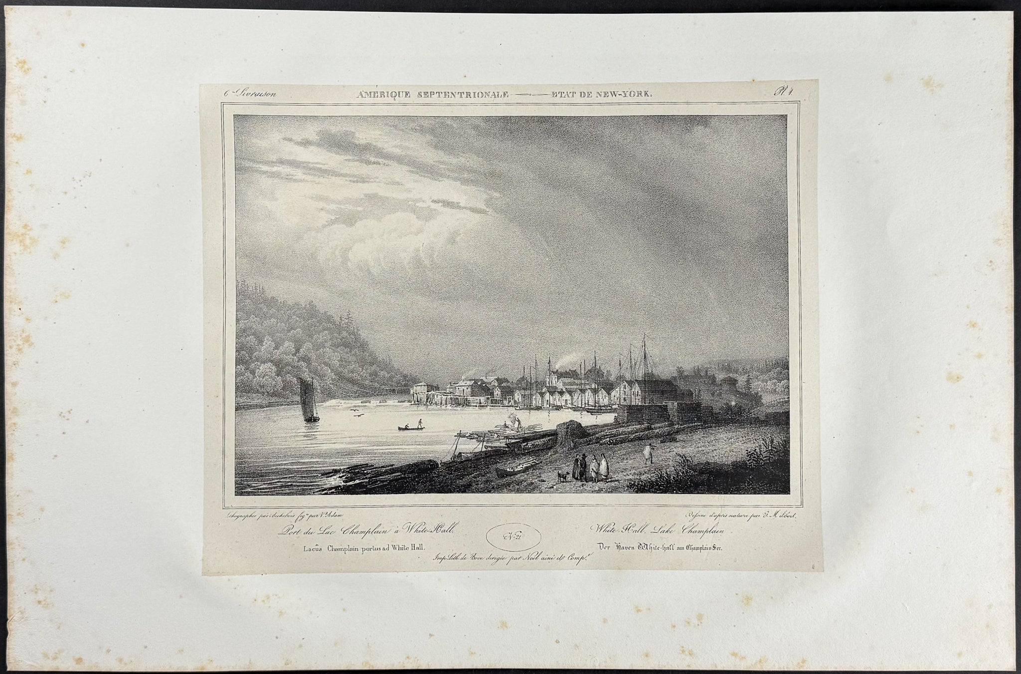 White Hall, Lake Champlain