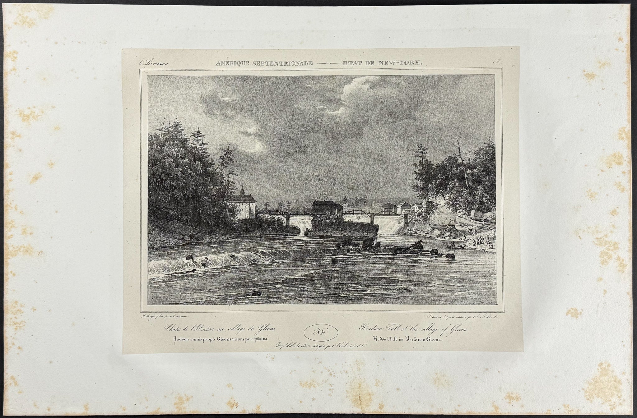 Hudson Fall at the Village of Glenns
