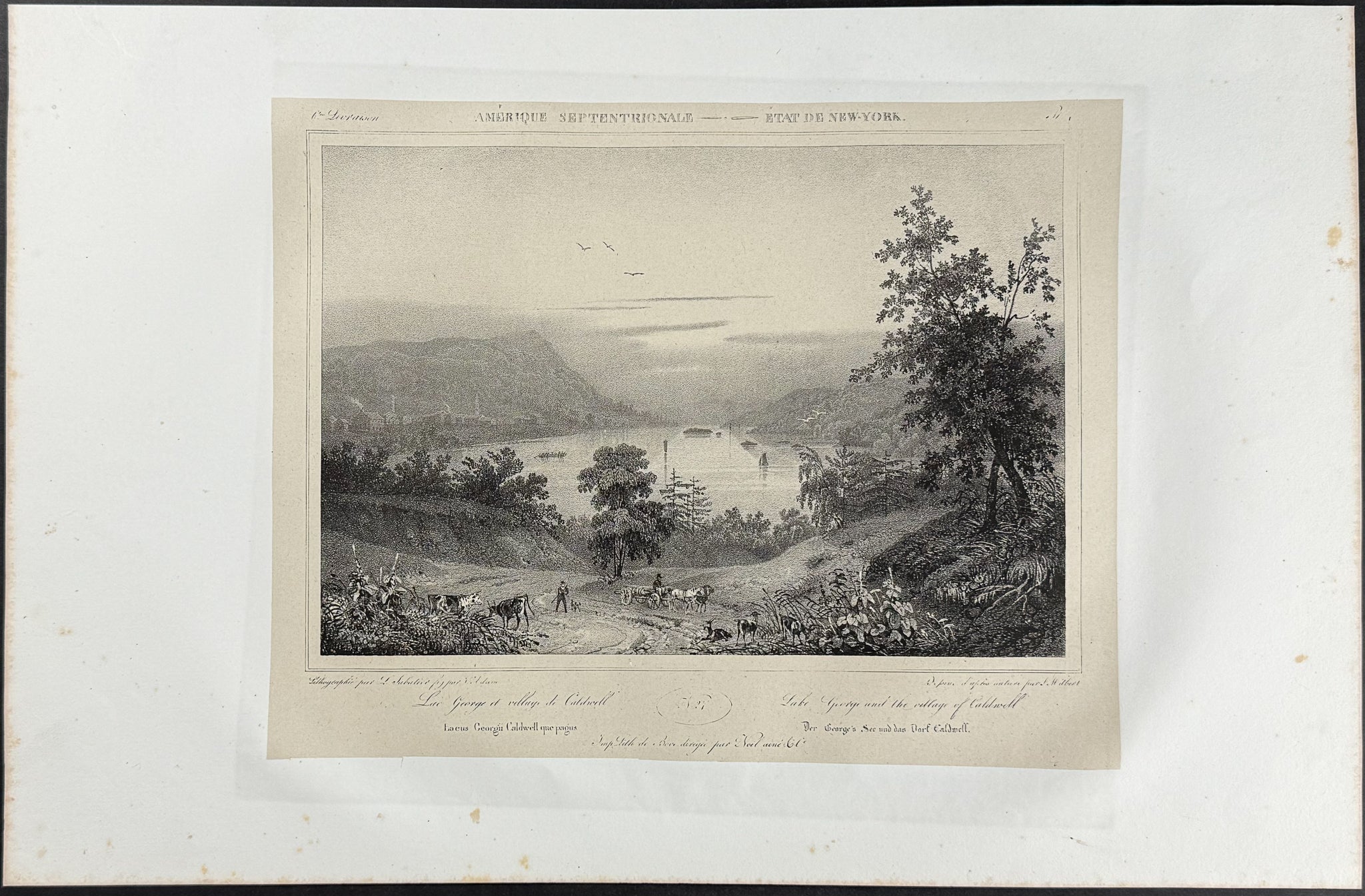 Lake George and the Village of Caldwell