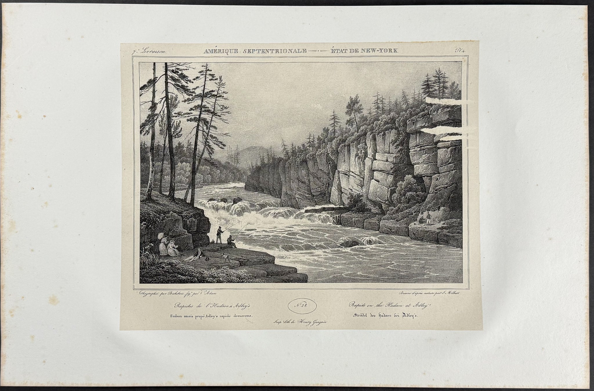 Rapids on the Hudson at Adley's