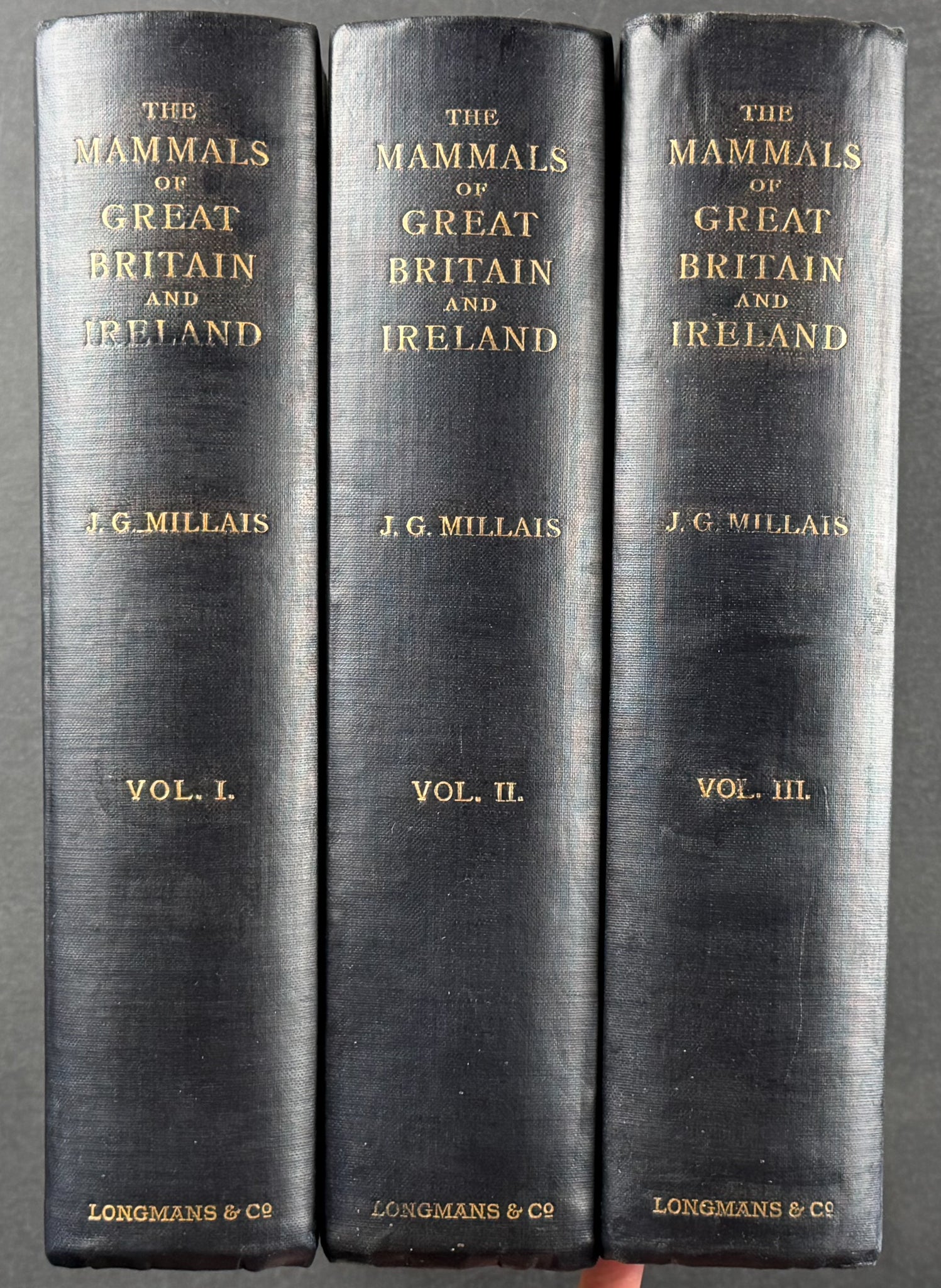 Millais' The Mammals of Great Britain and Ireland - Three Volumes with 273 Plates