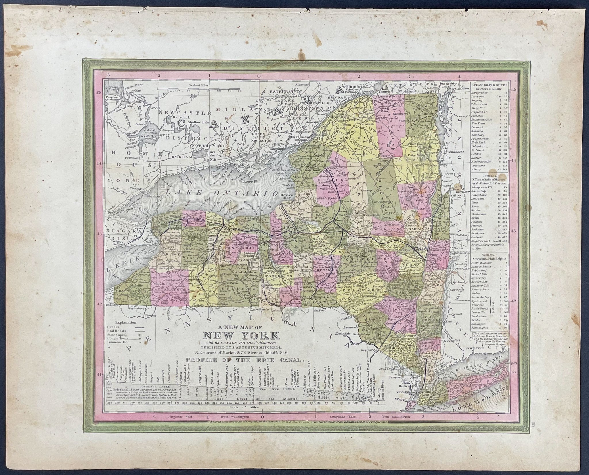 Map of New York