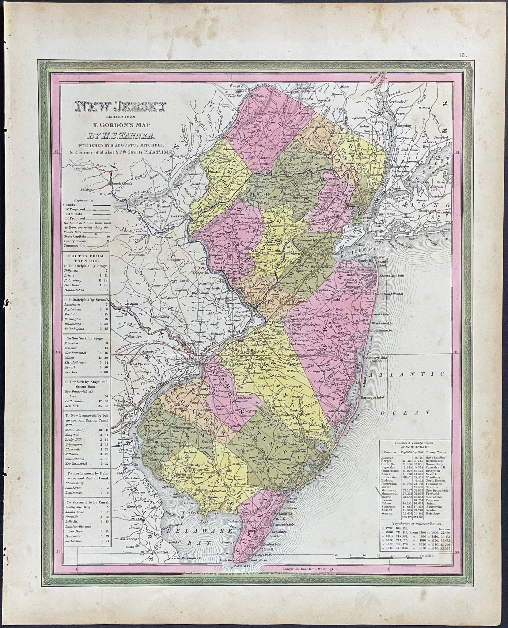 Map of New Jersey