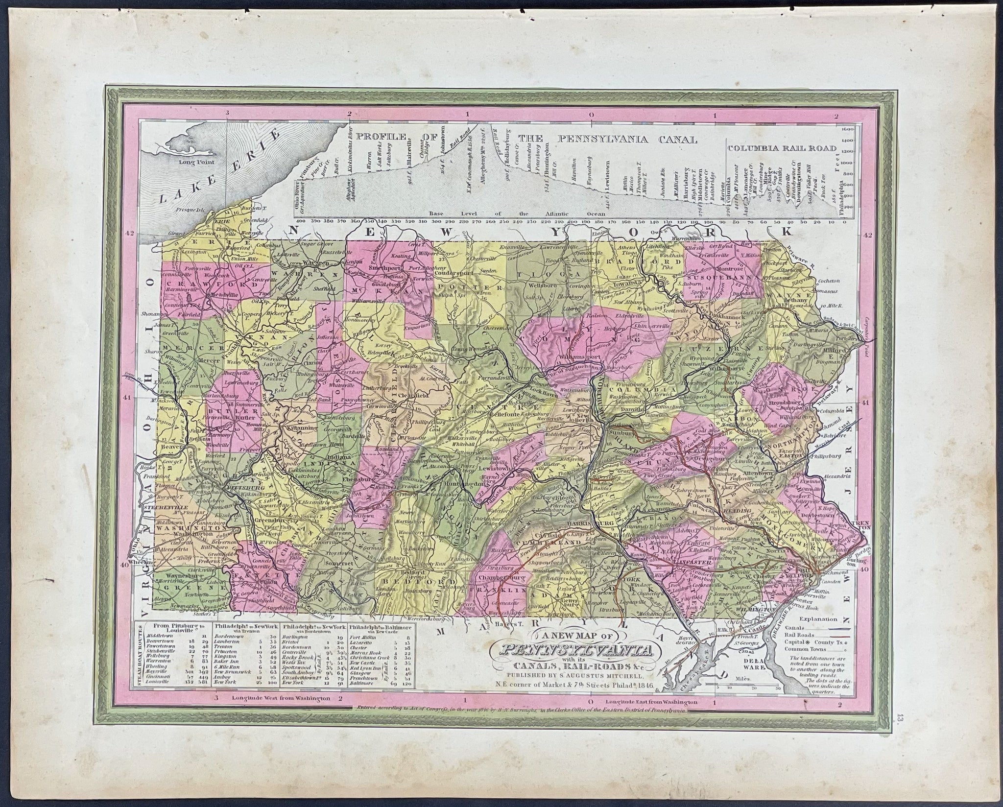 Map of Pennsylvania