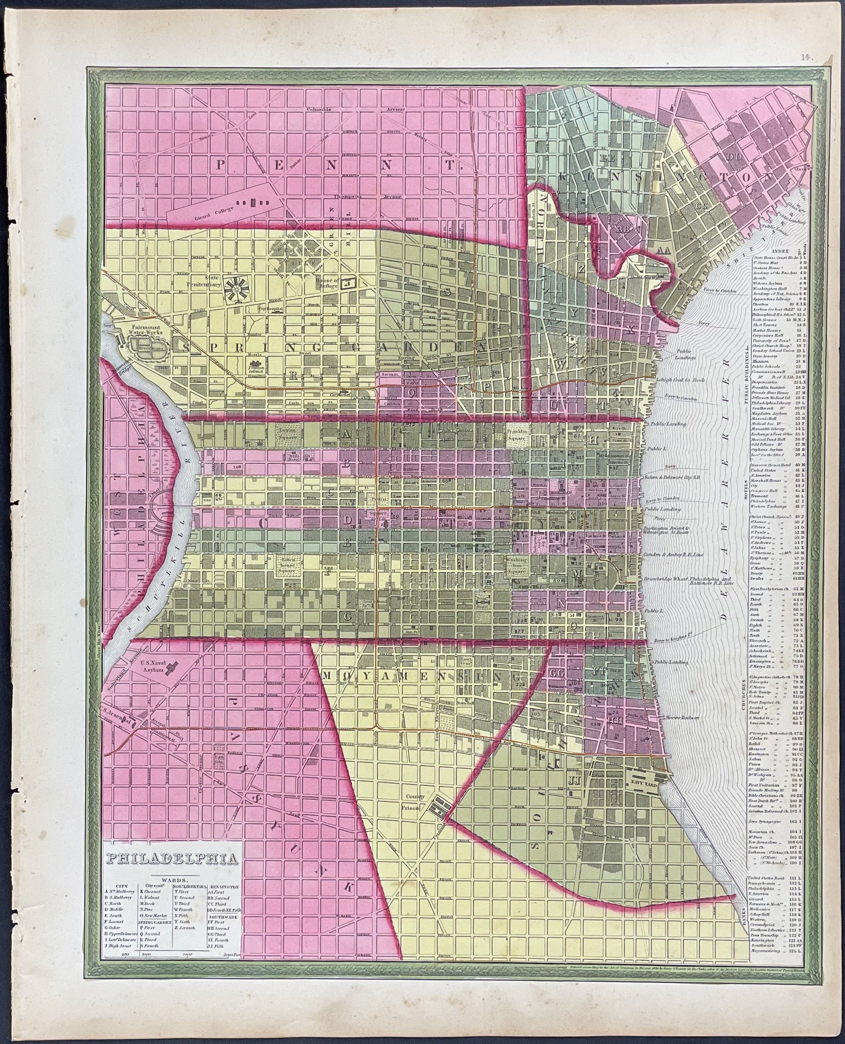 Map of Philadelphia