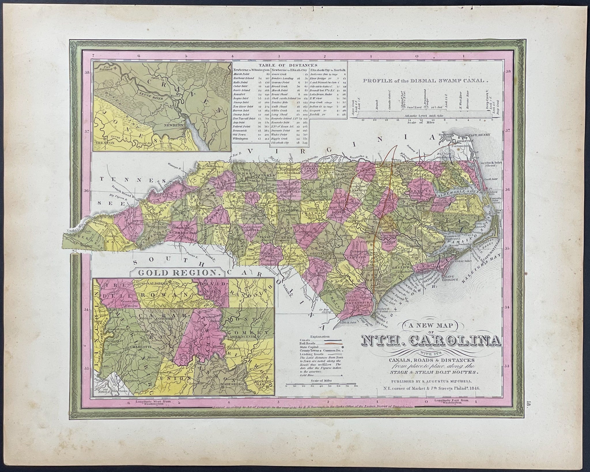 Map of North Carolina