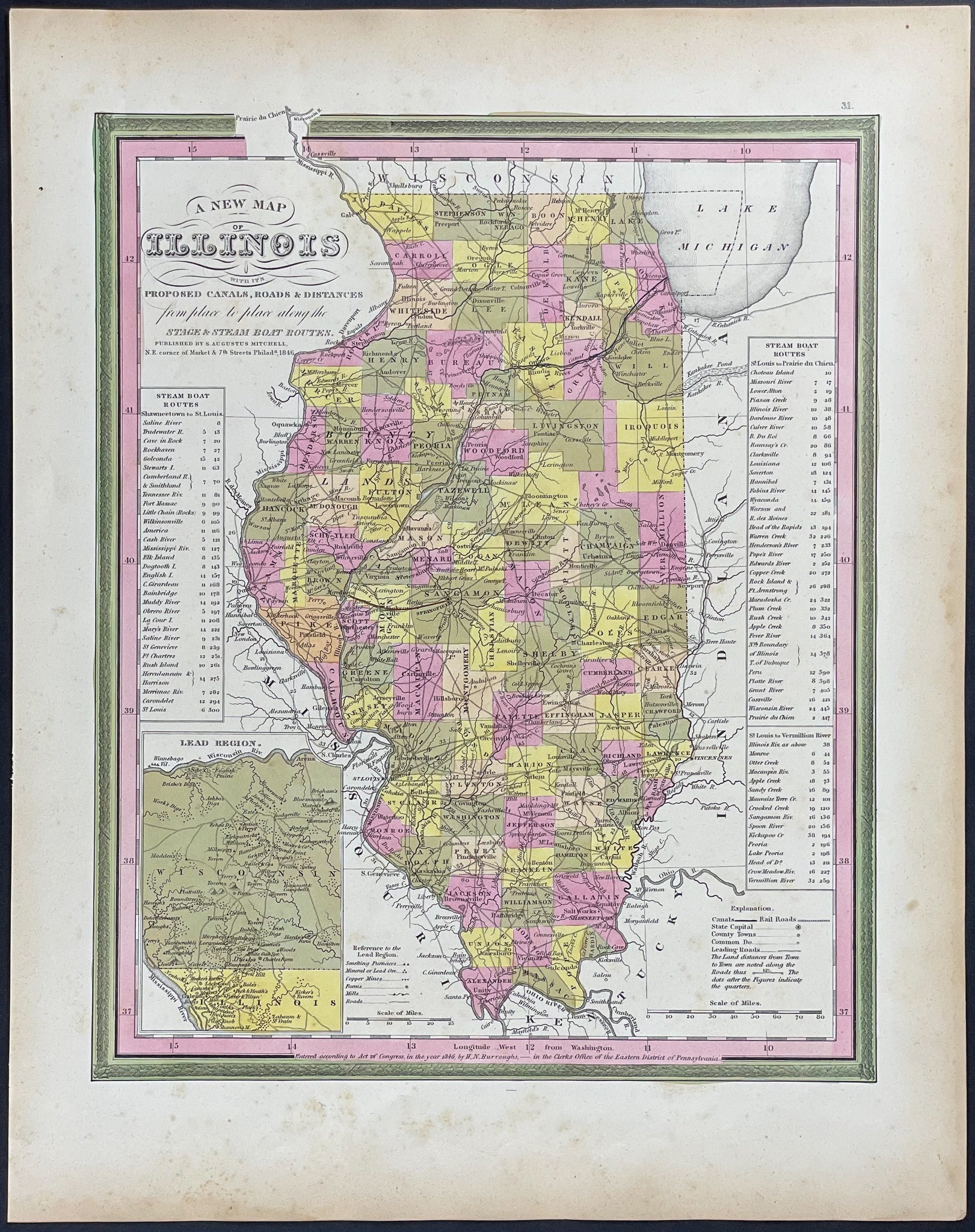 Map of Illinois