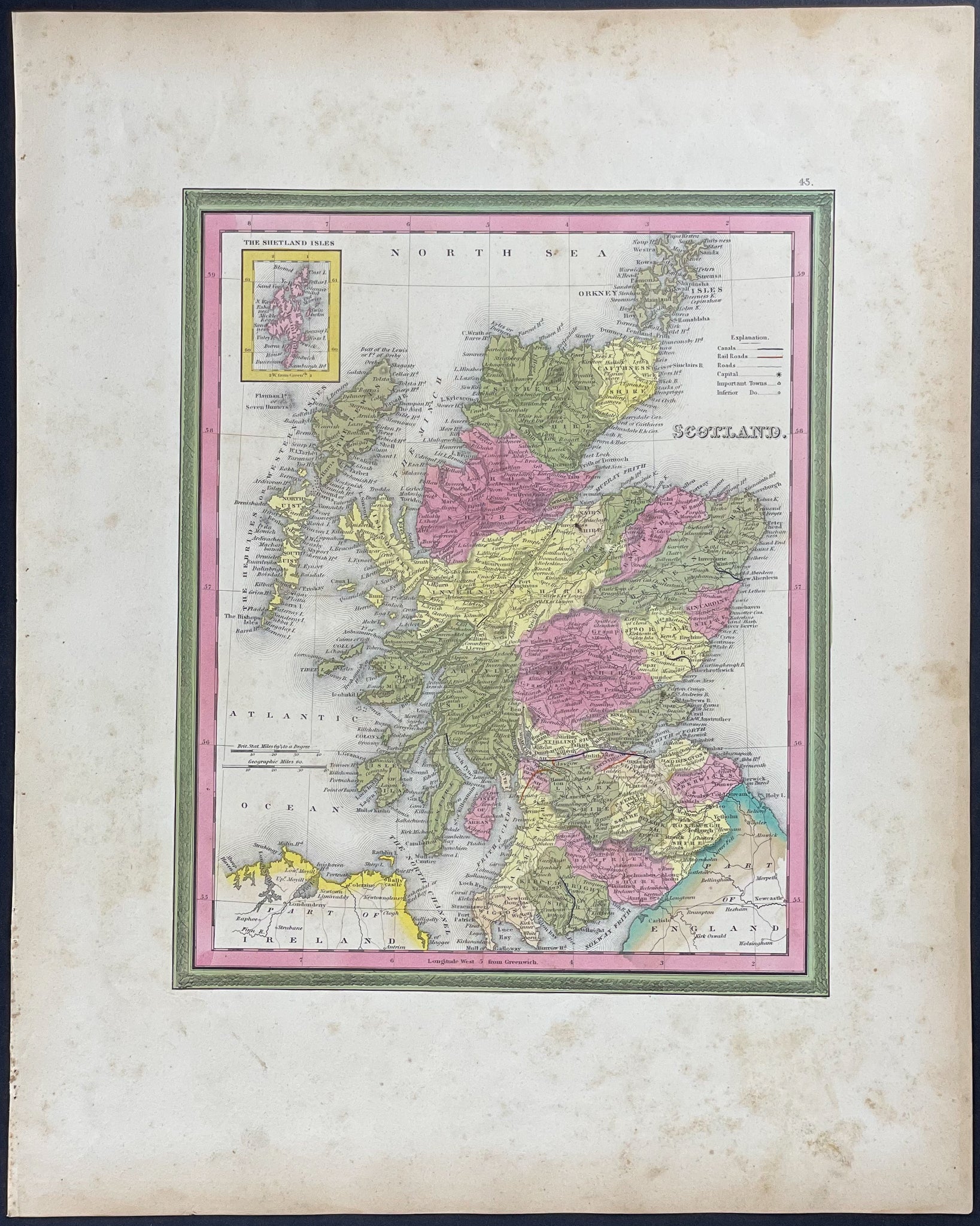 Map of Scotland