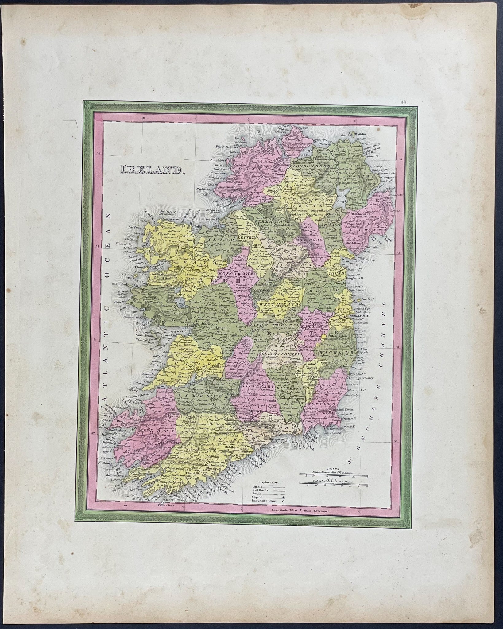 Map of Ireland
