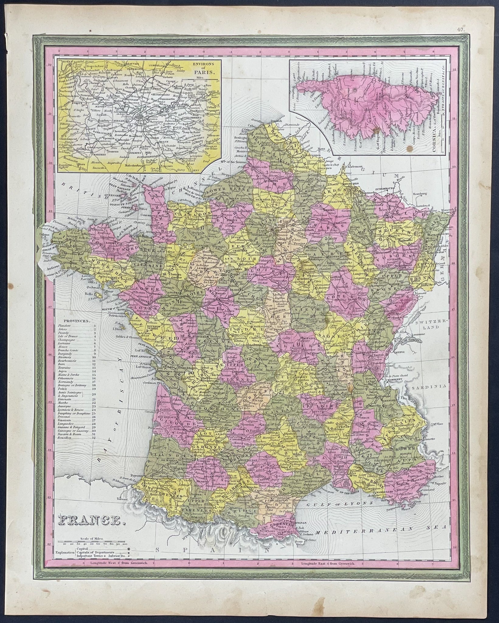 Map of France