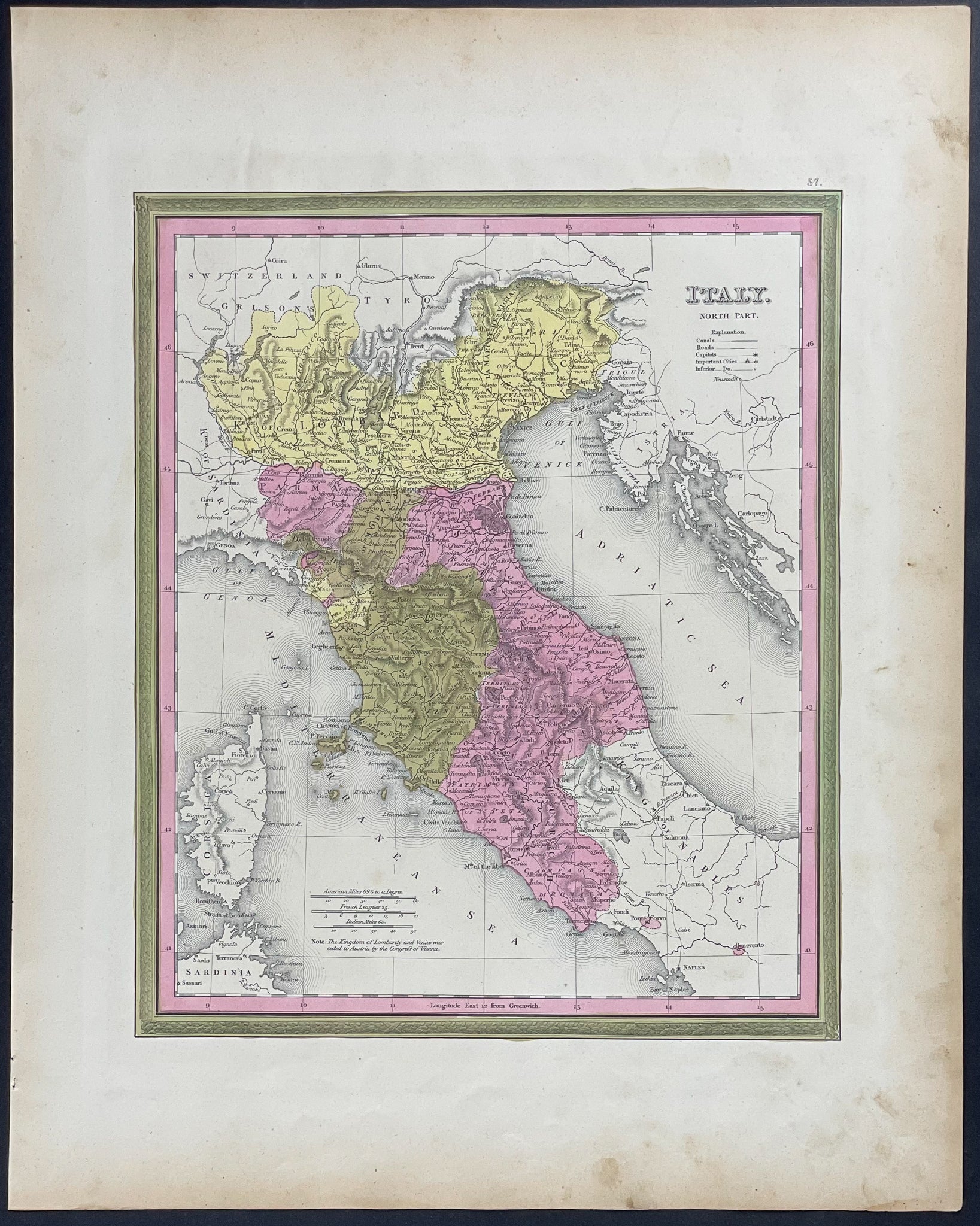 Map of Italy