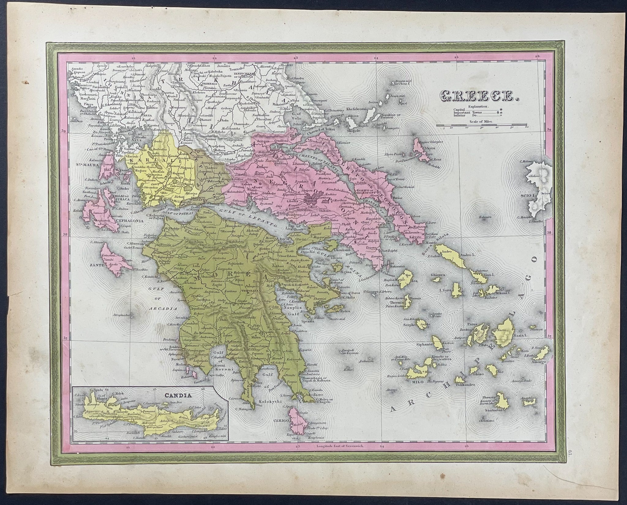 Map of Greece