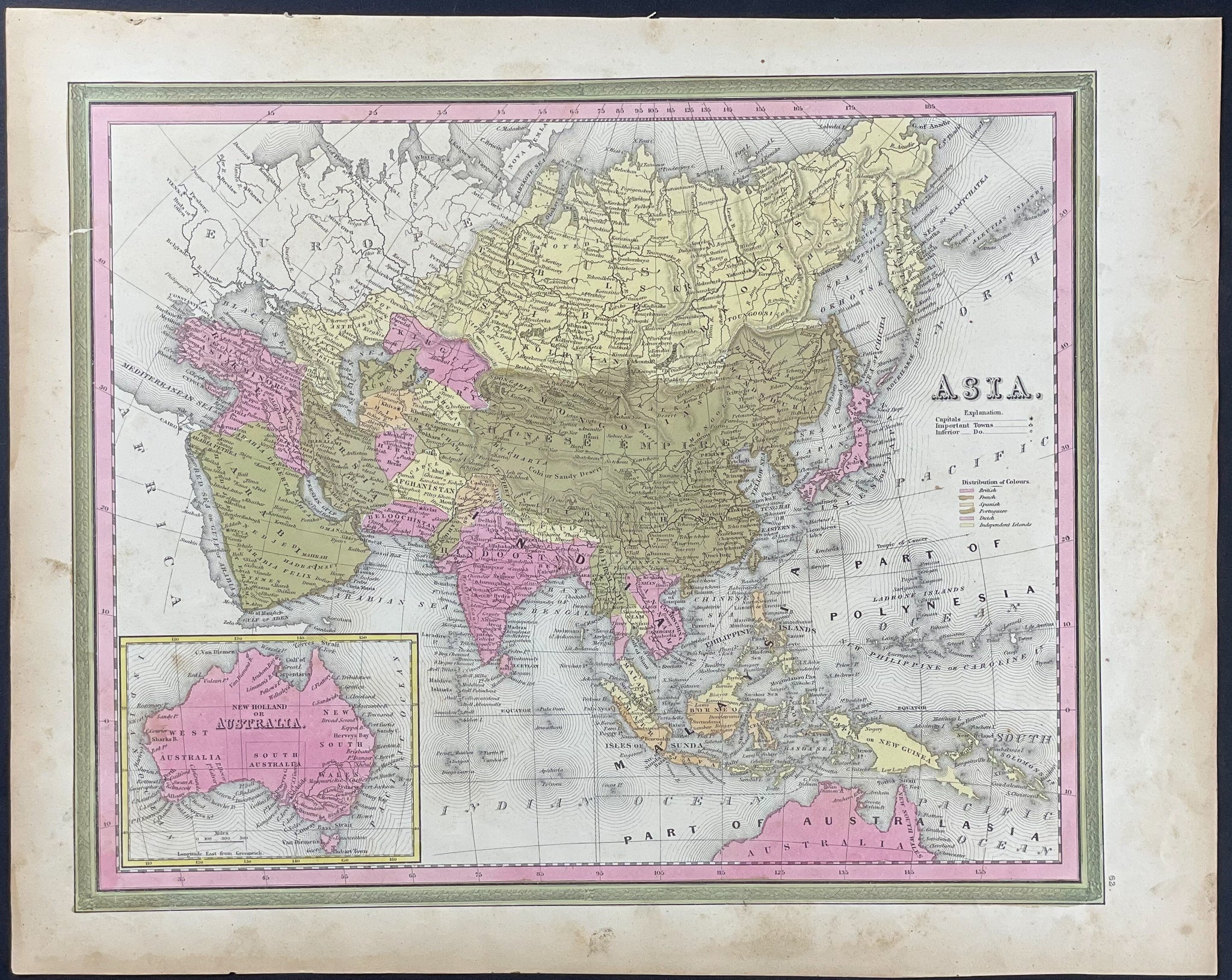 Map of Asia