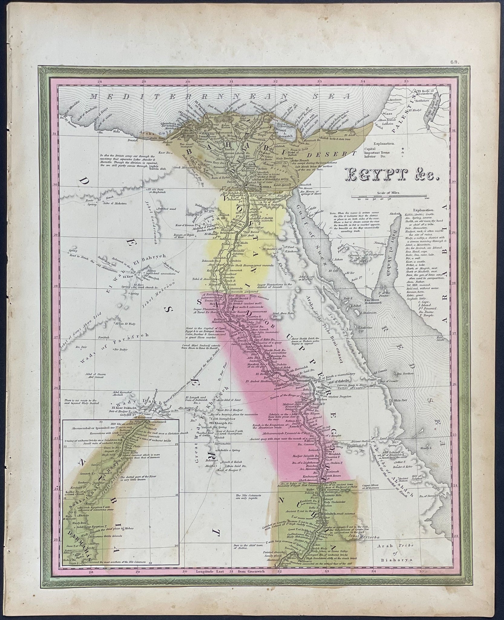 Map of Egypt