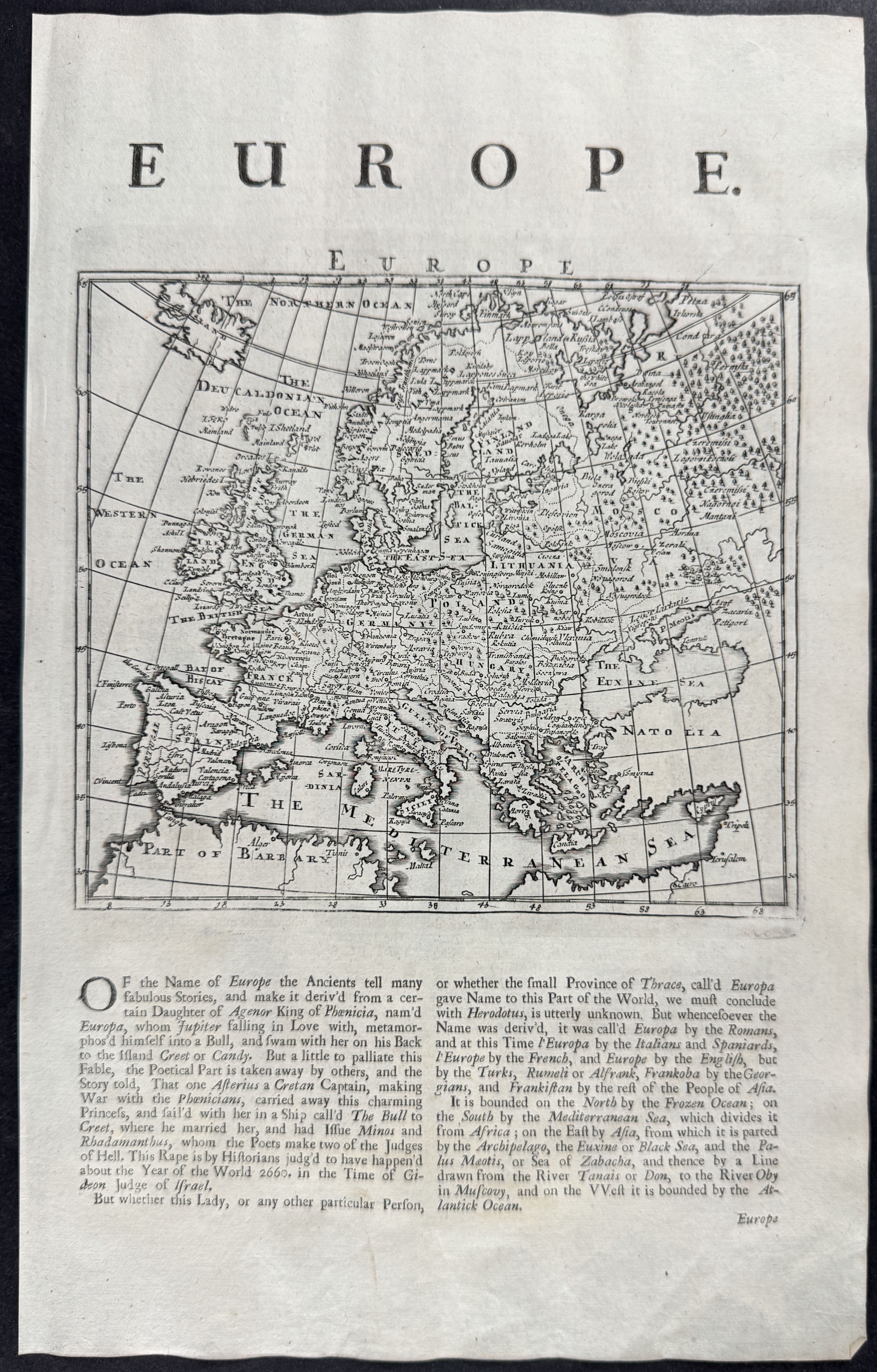Map of Europe