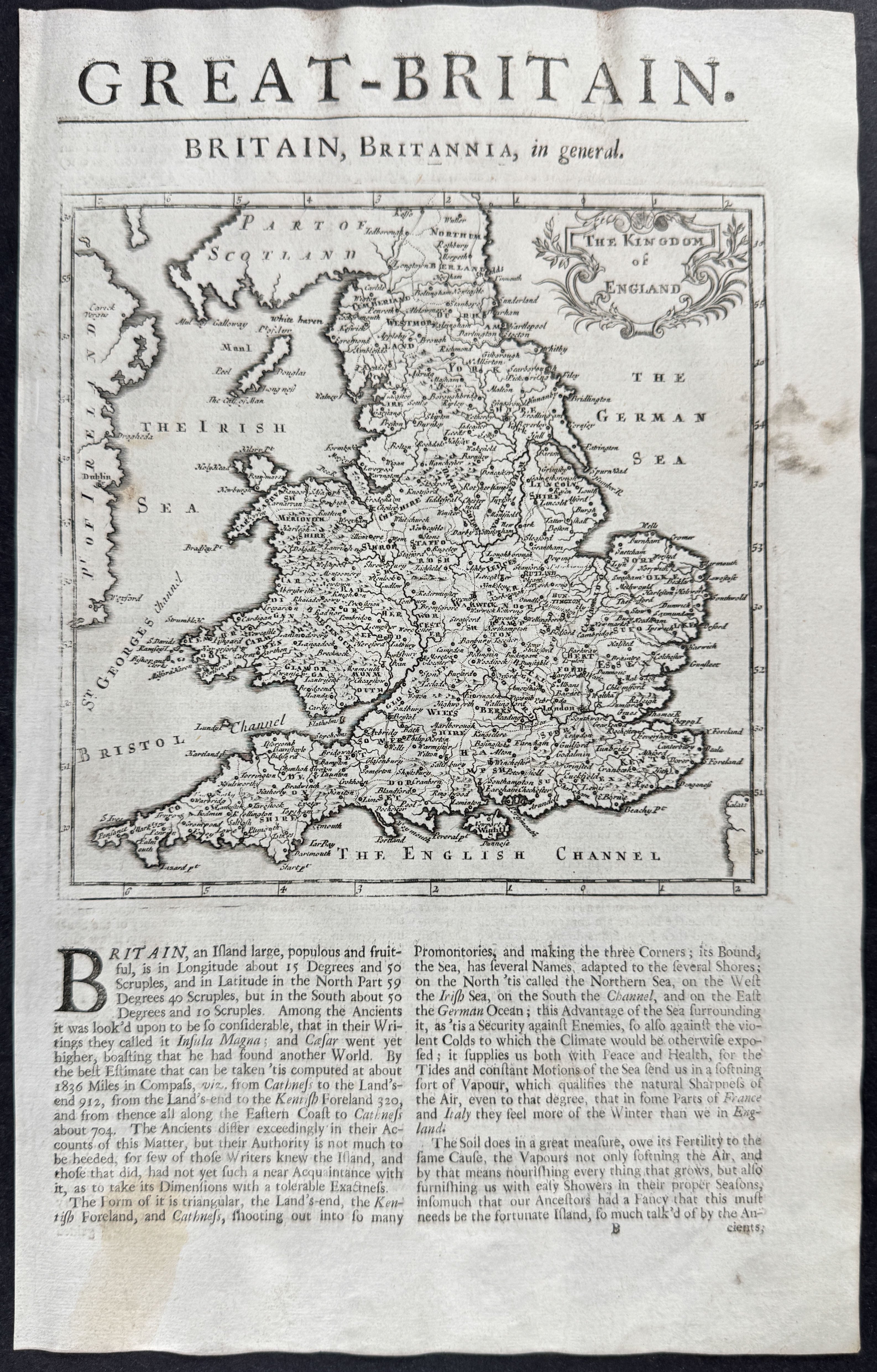 Map of Great Britain
