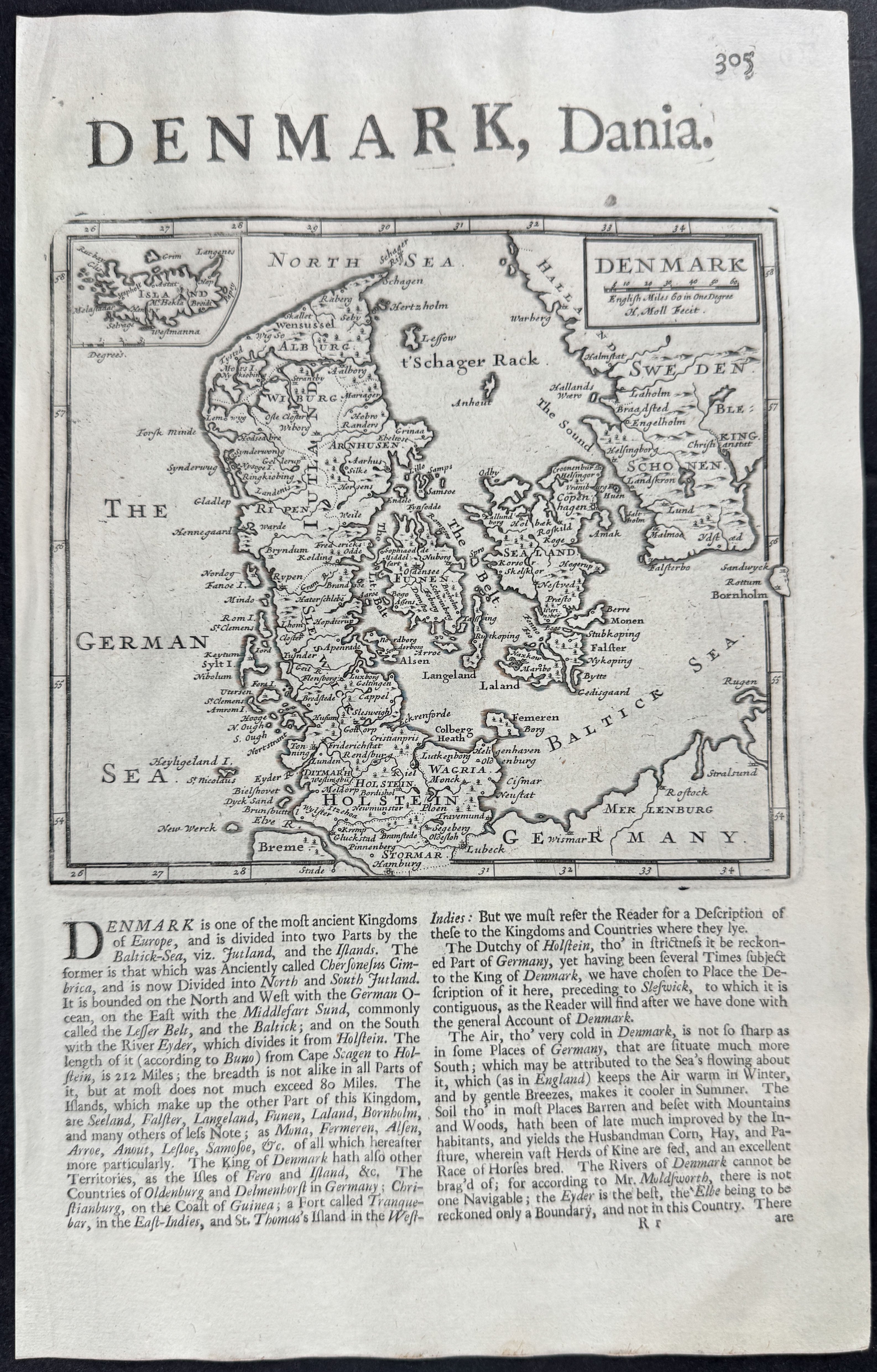 Map of Denmark