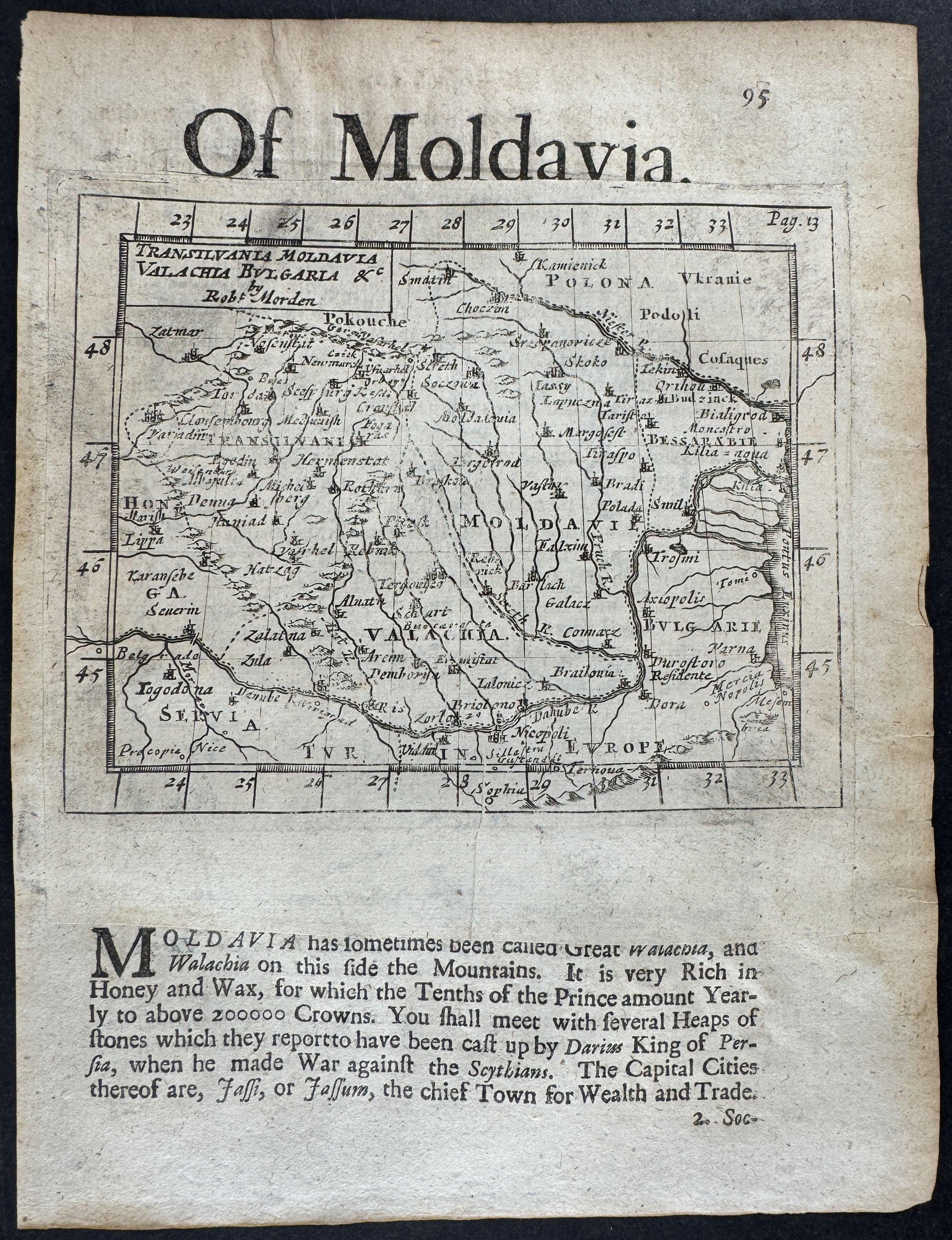 Map of Moldovia