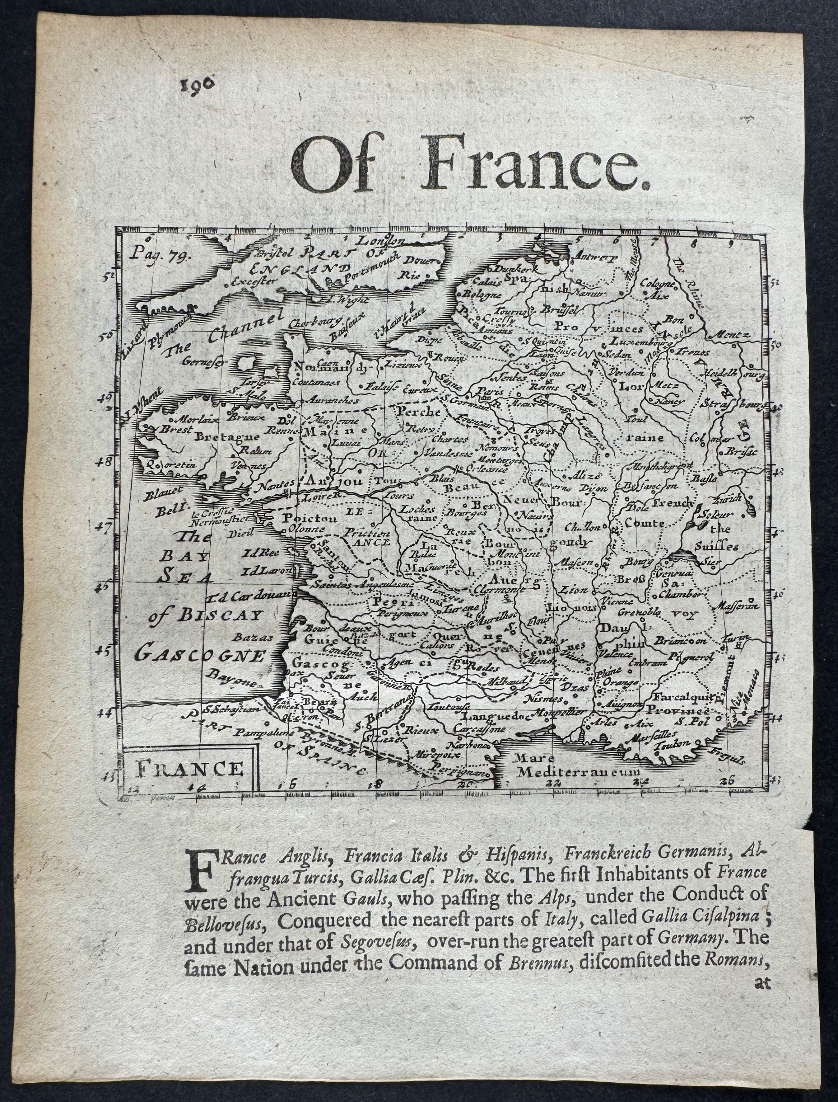 Map of France