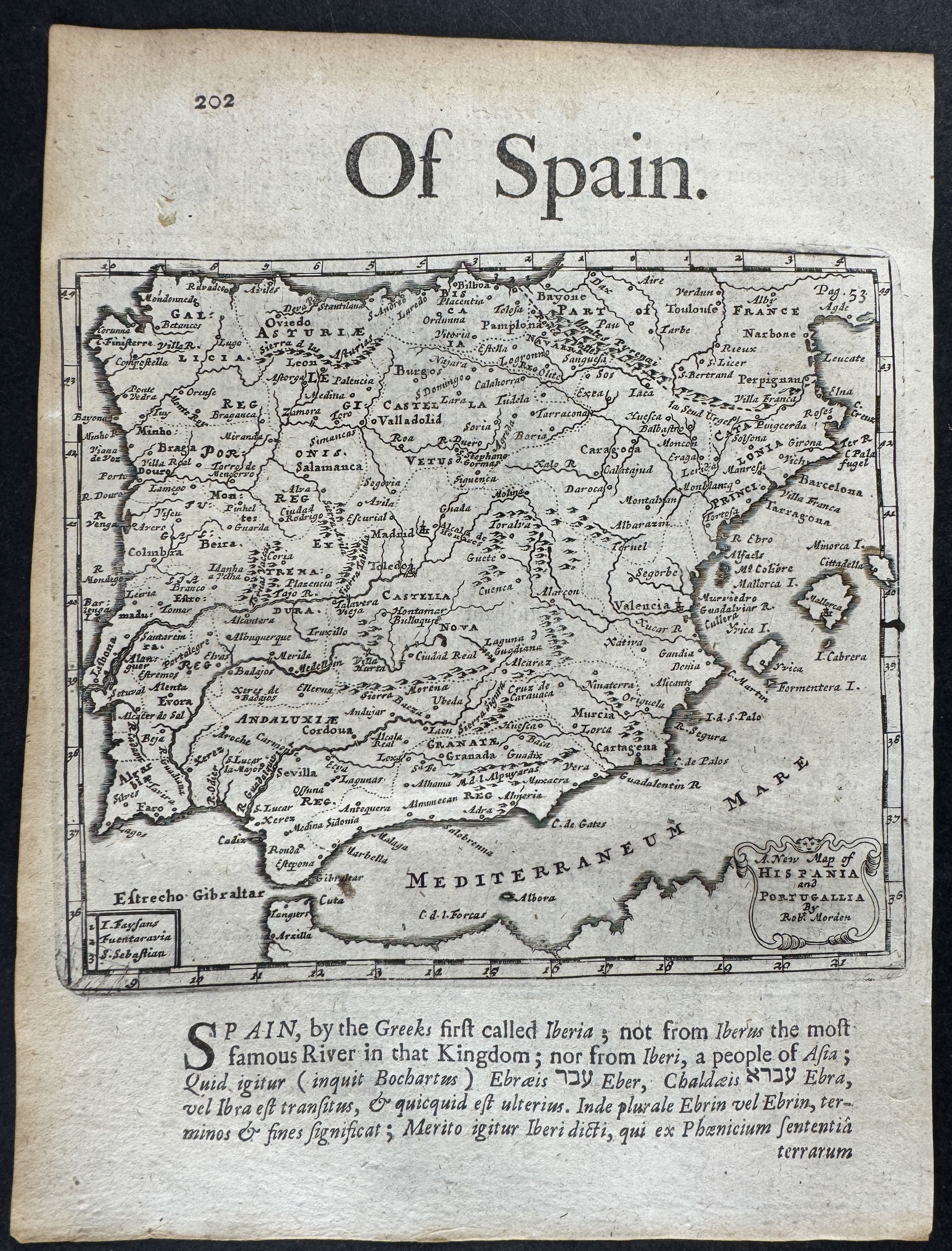 Map of Spain