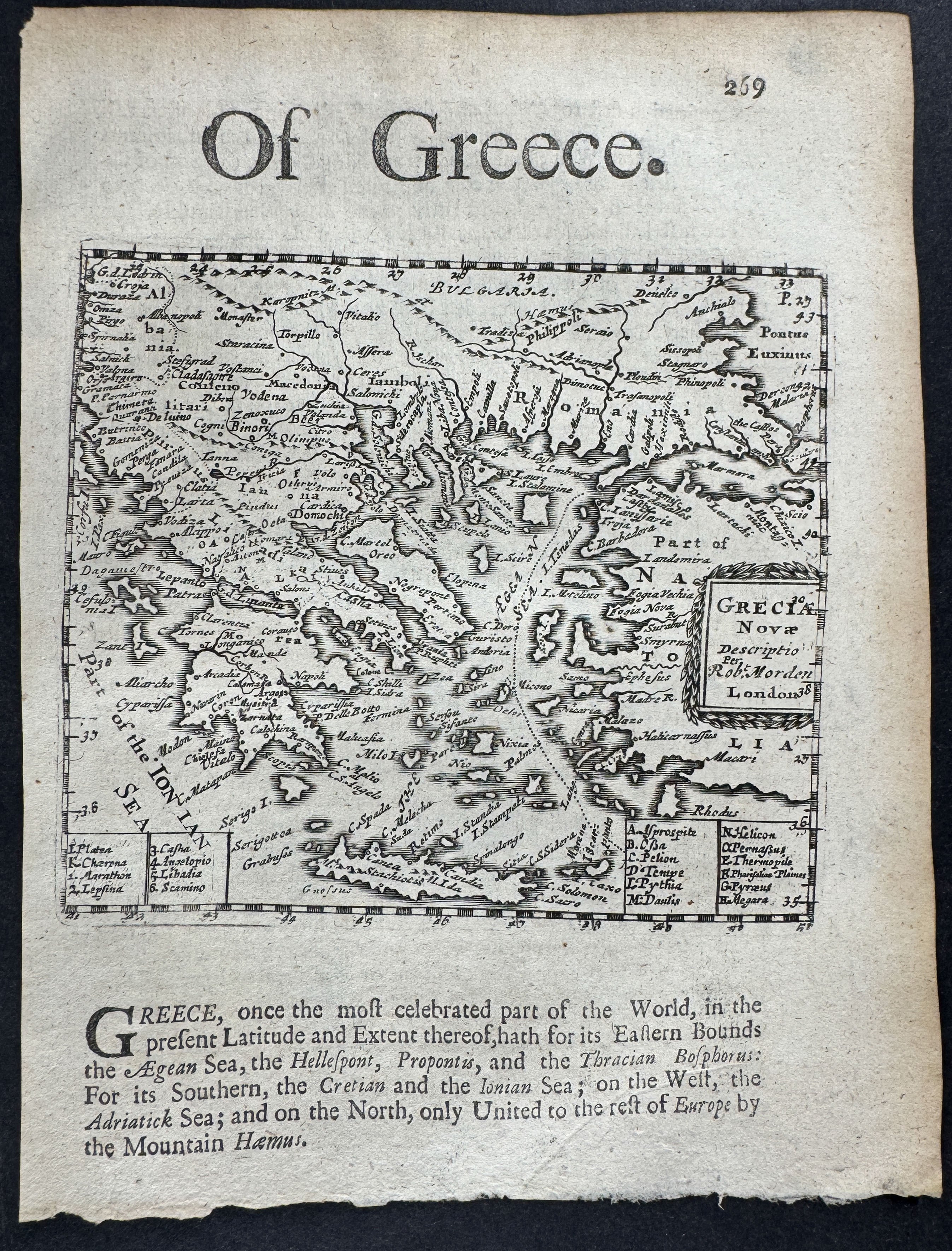 Map of Greece