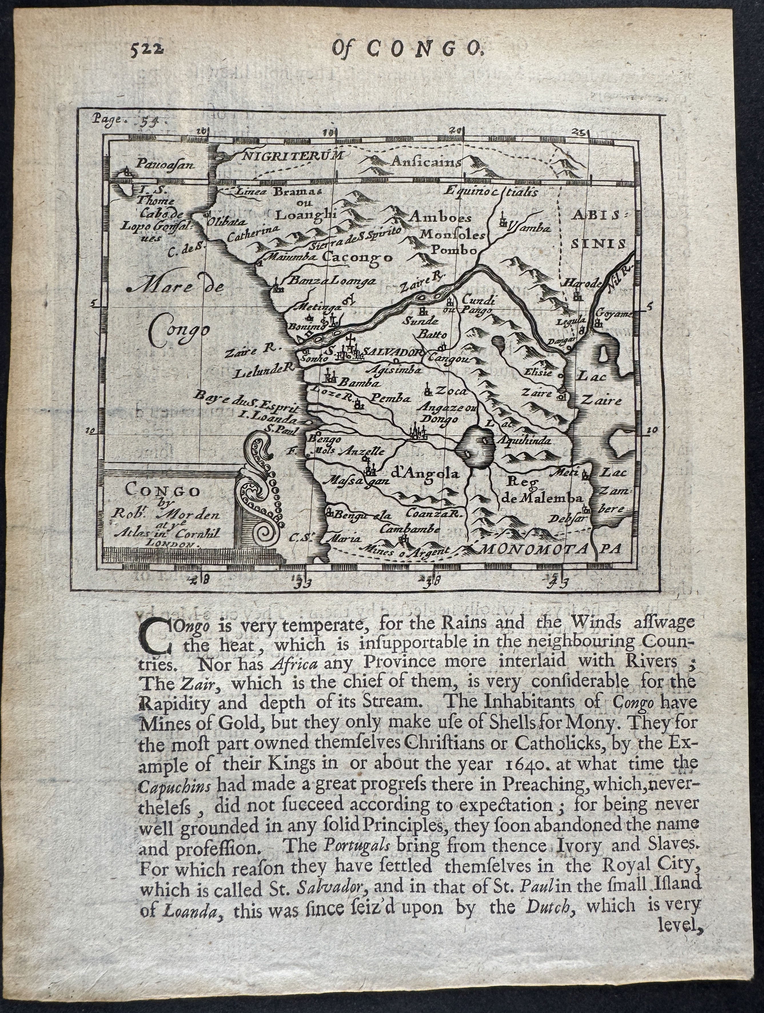 Map of Congo