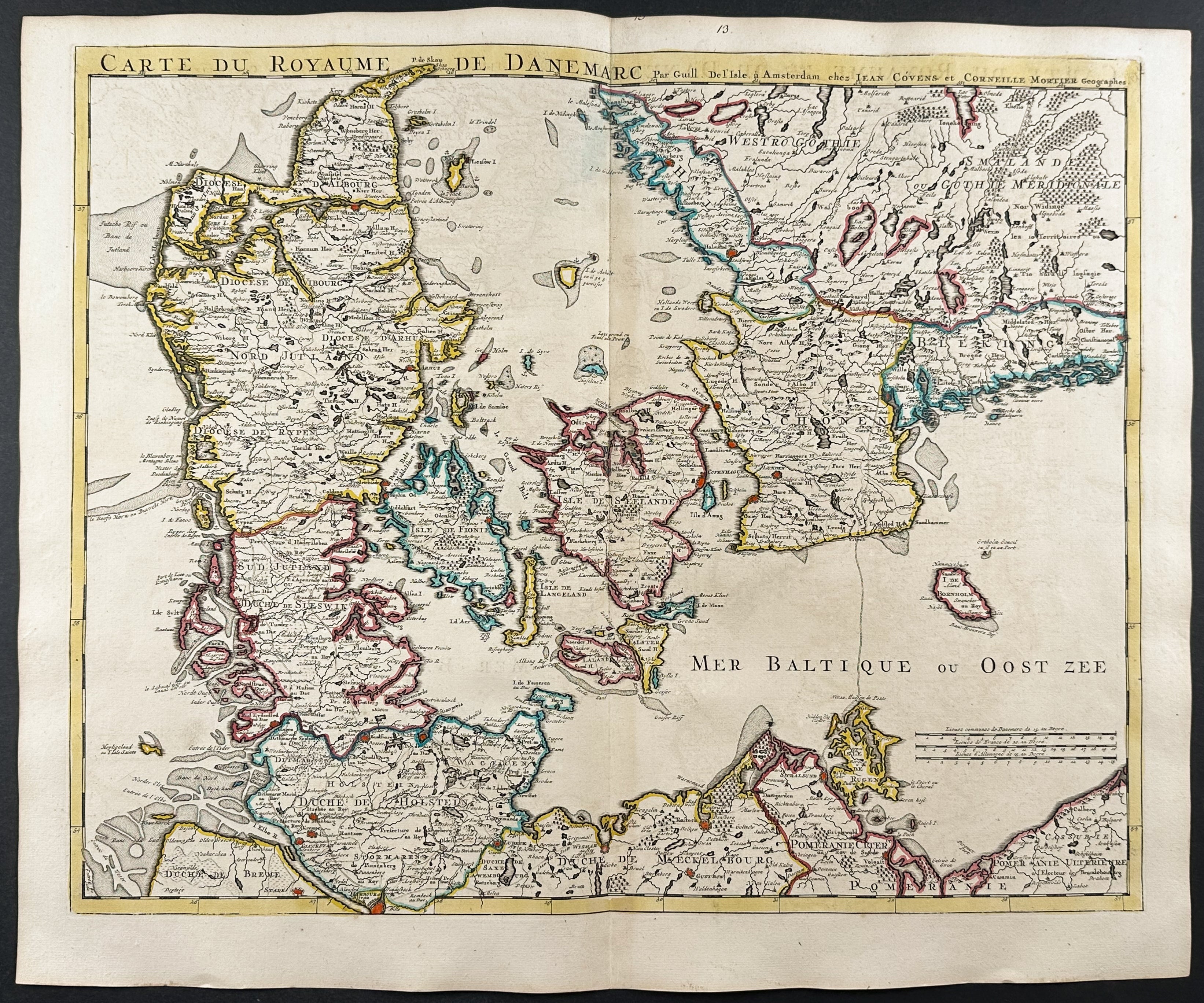 Map of Denmark