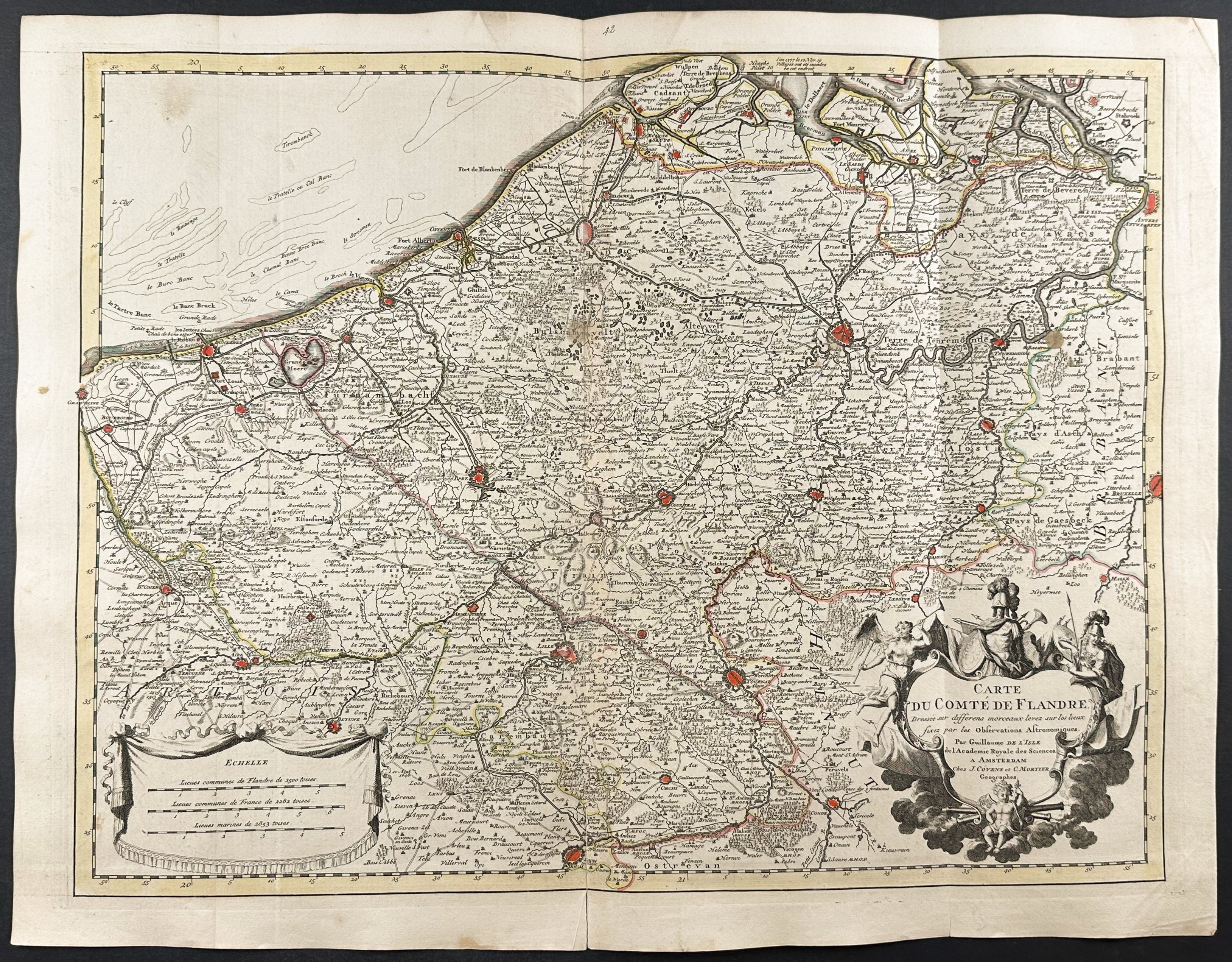 Regional Map of Belgium (County of Flanders)