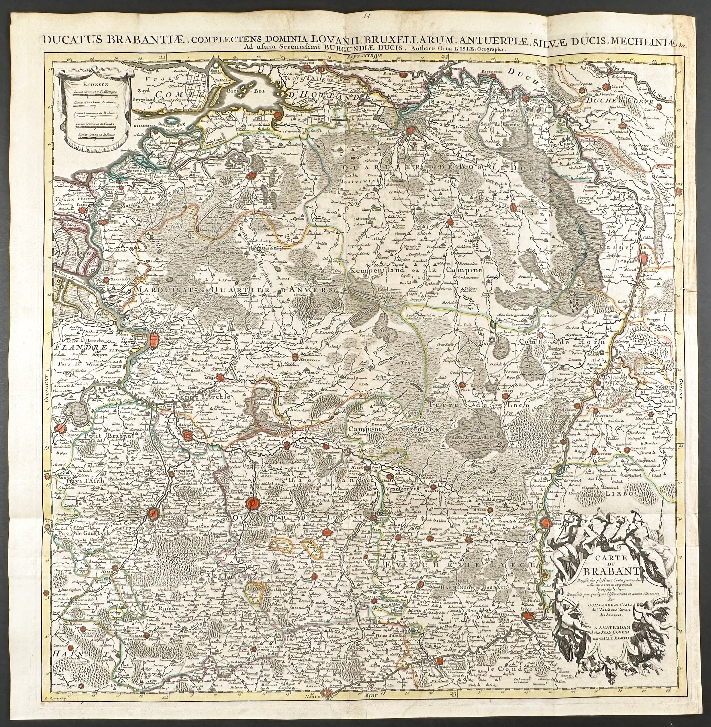 Regional Map of the Netherlands (Brabant)