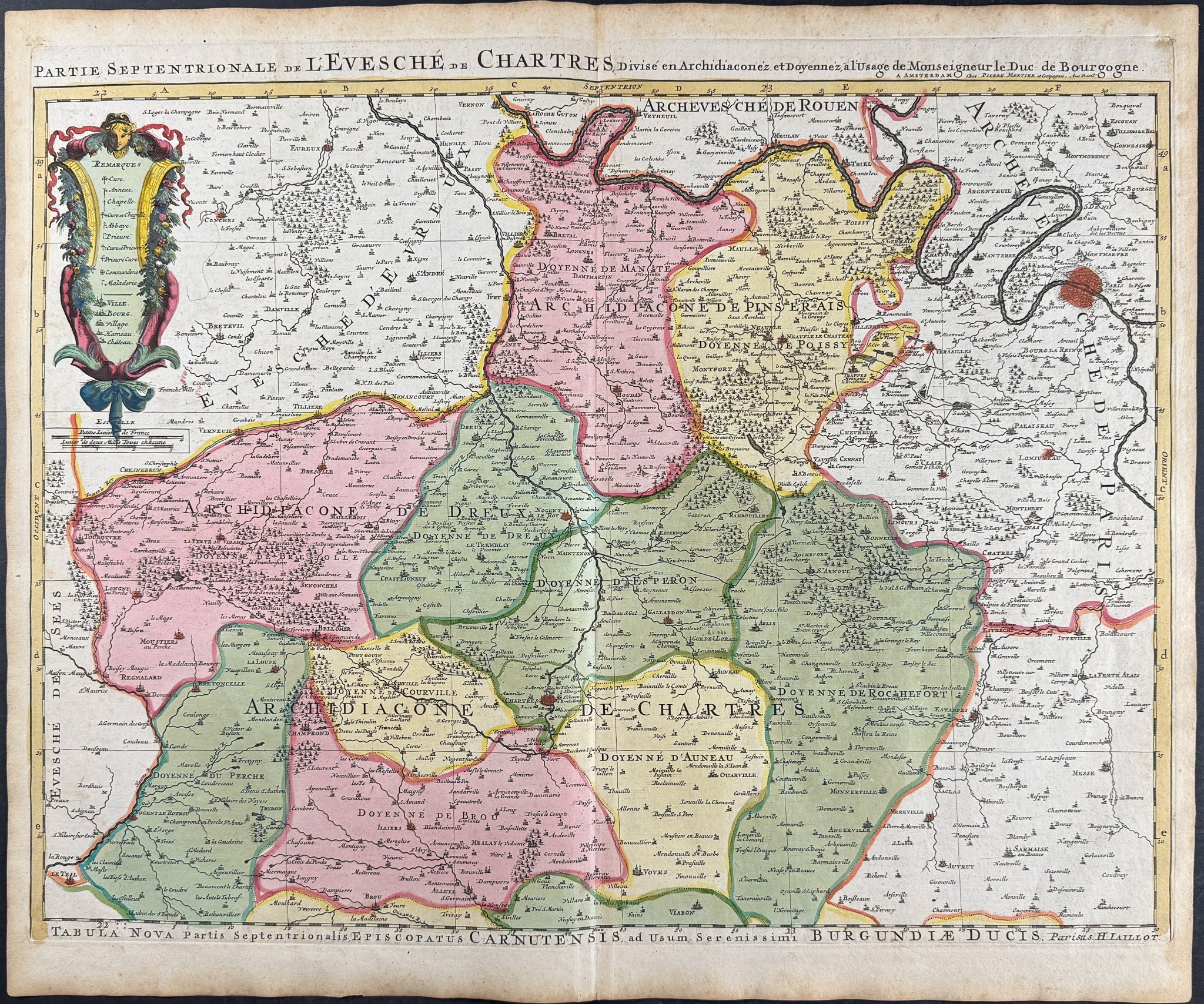 Map of France: Chartres
