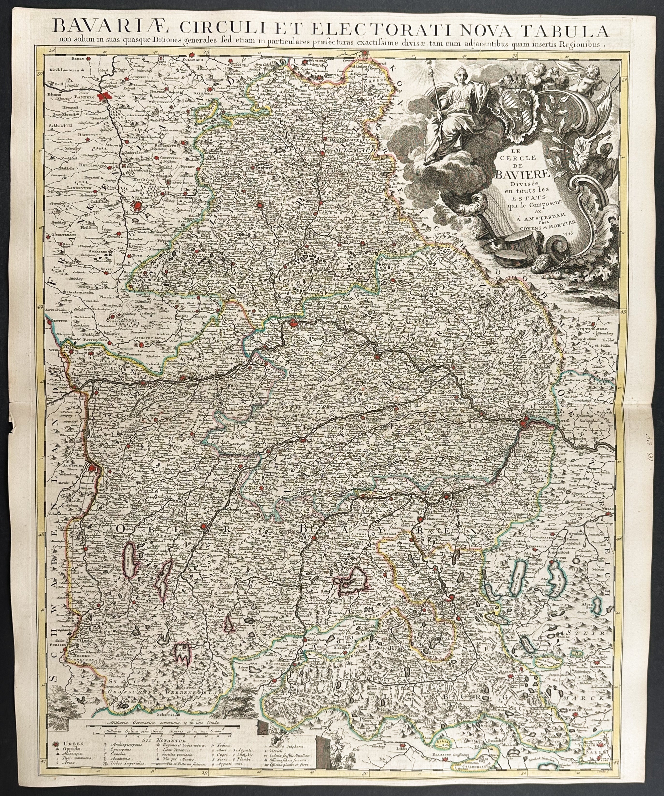 Regional Map of Germany (Bavaria)