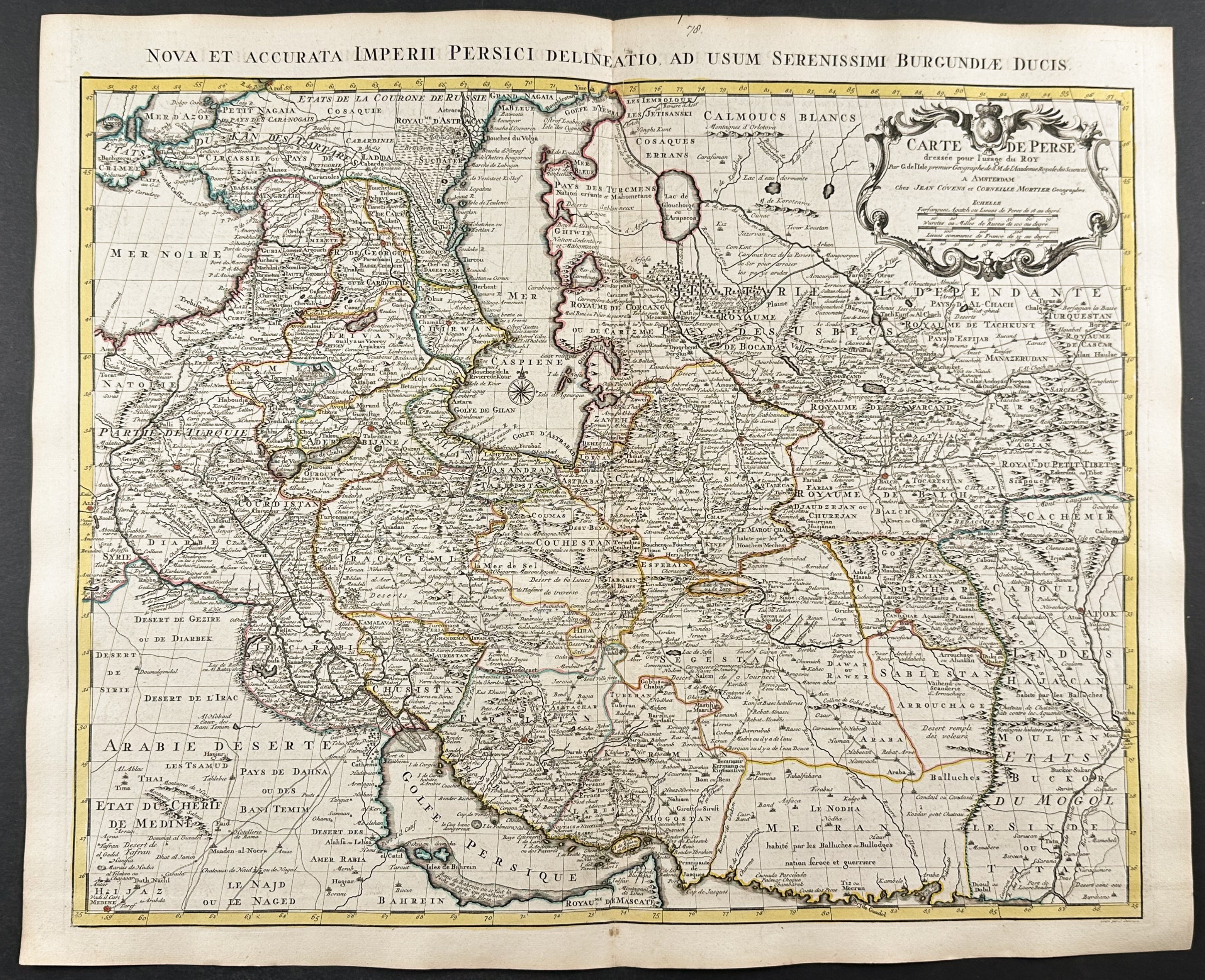 Map of Persia