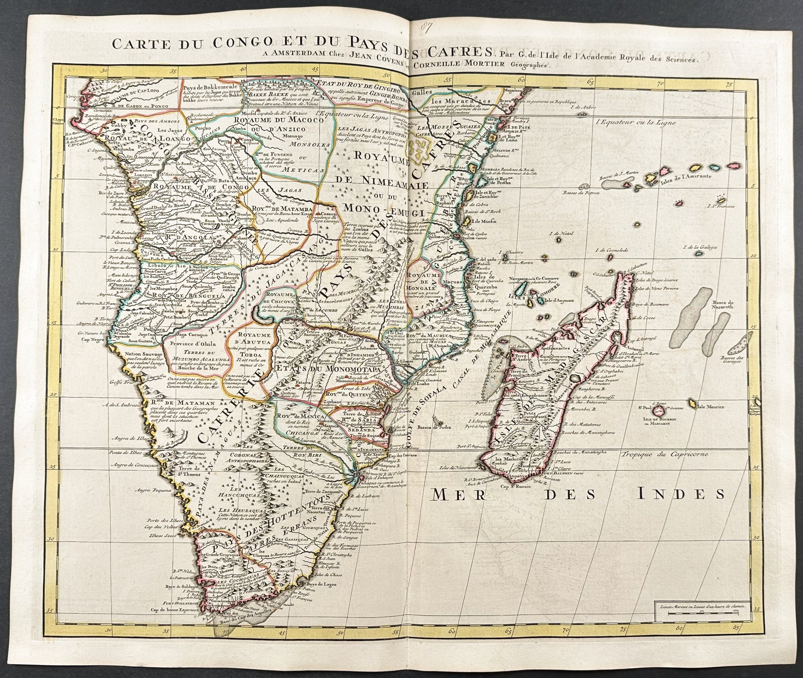 Map of Southern Africa & Madagascar