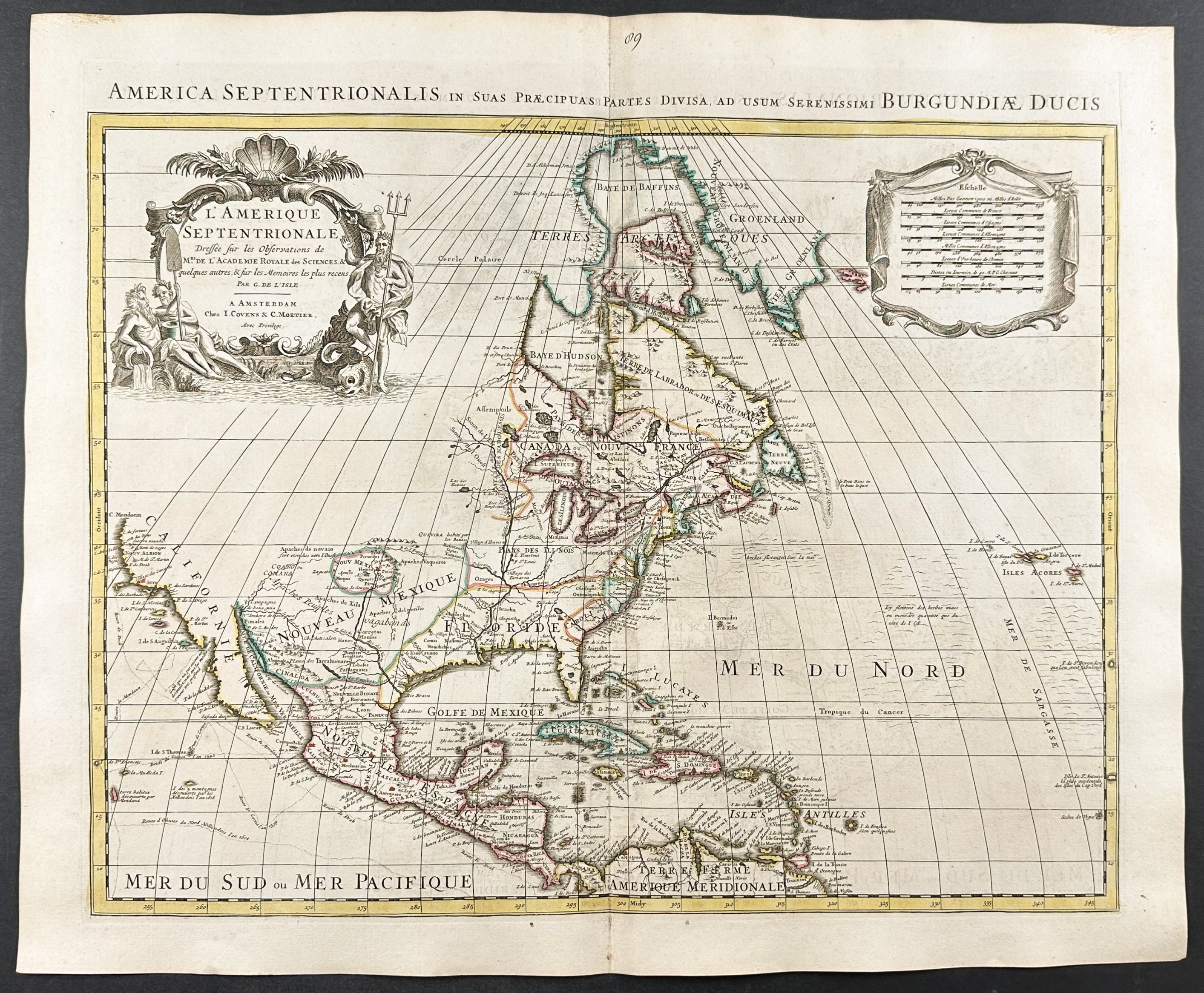 Map of North America