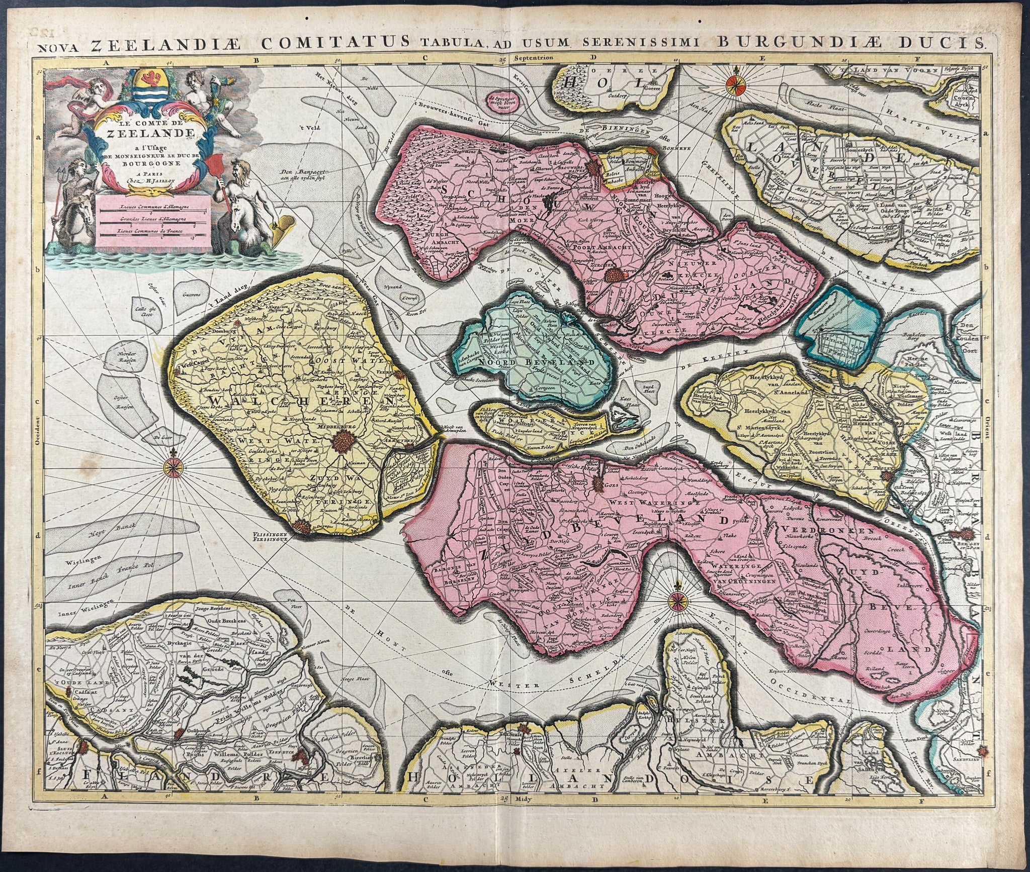 Regional Map of the Netherlands: Zeeland
