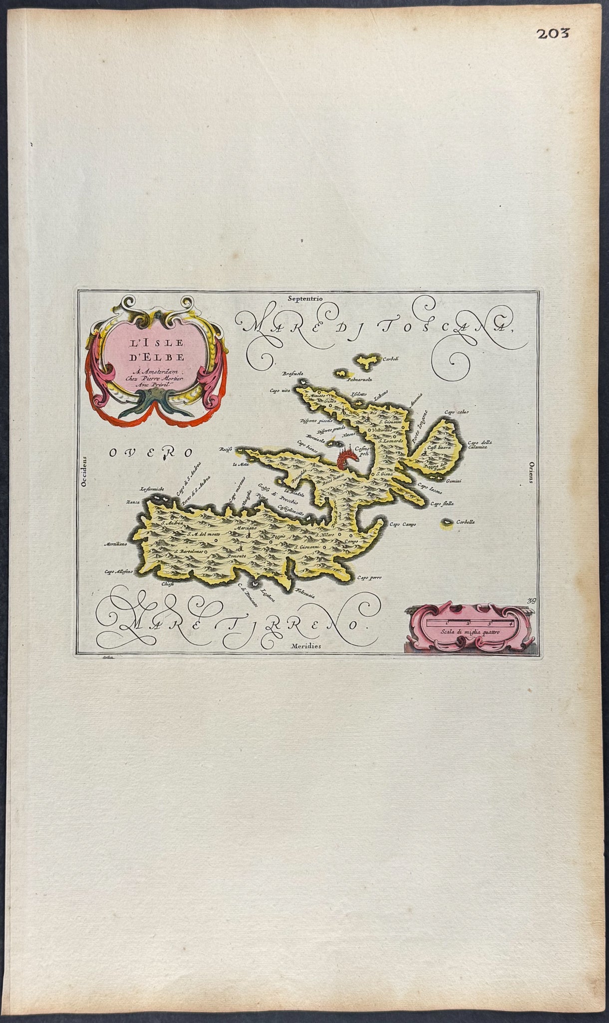 Regional Map of Italy: Elba Island