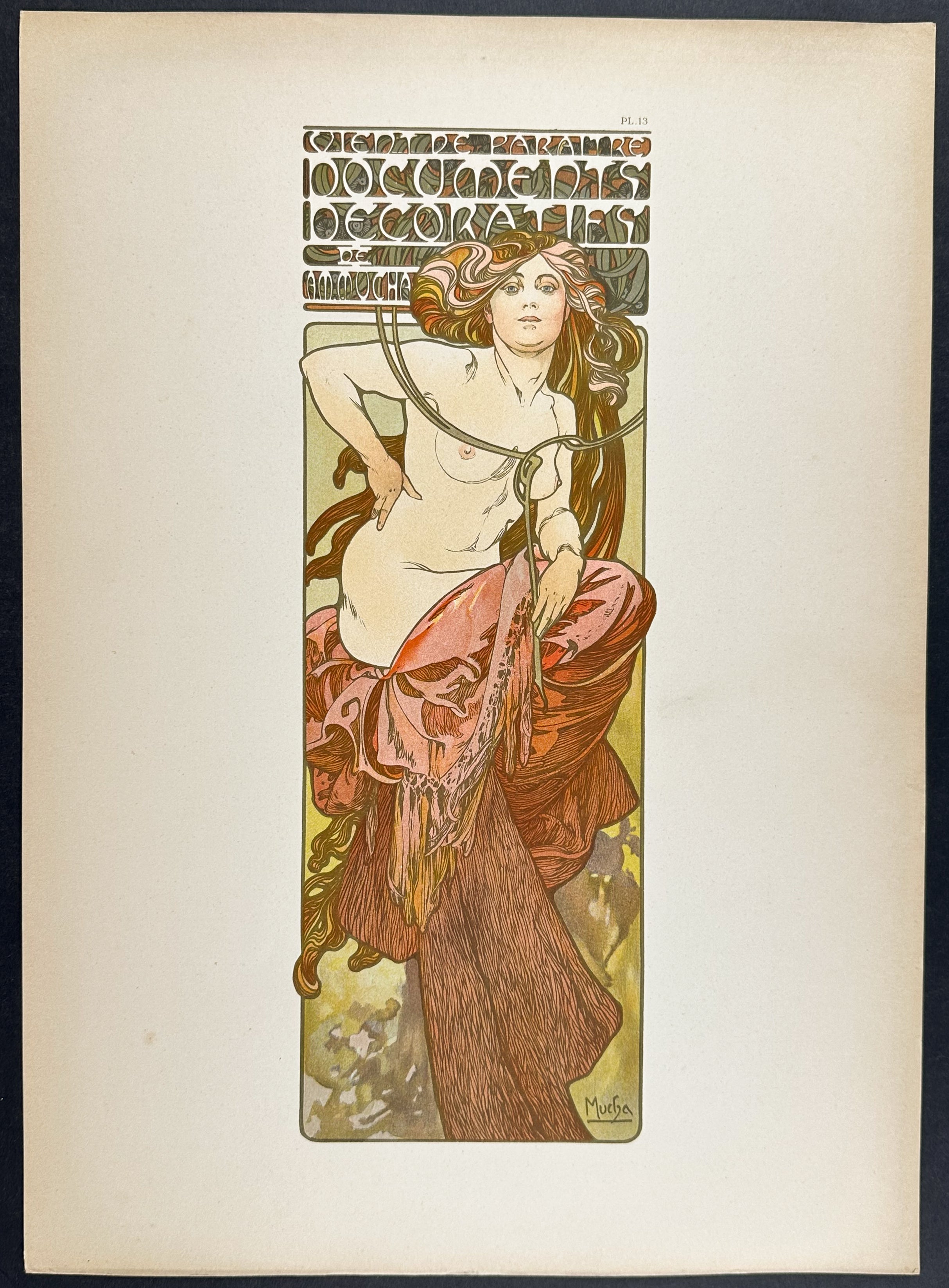 Illustration of Topless Woman